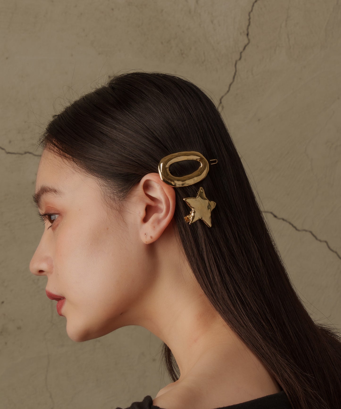 スターヘアクリップ【Gold】