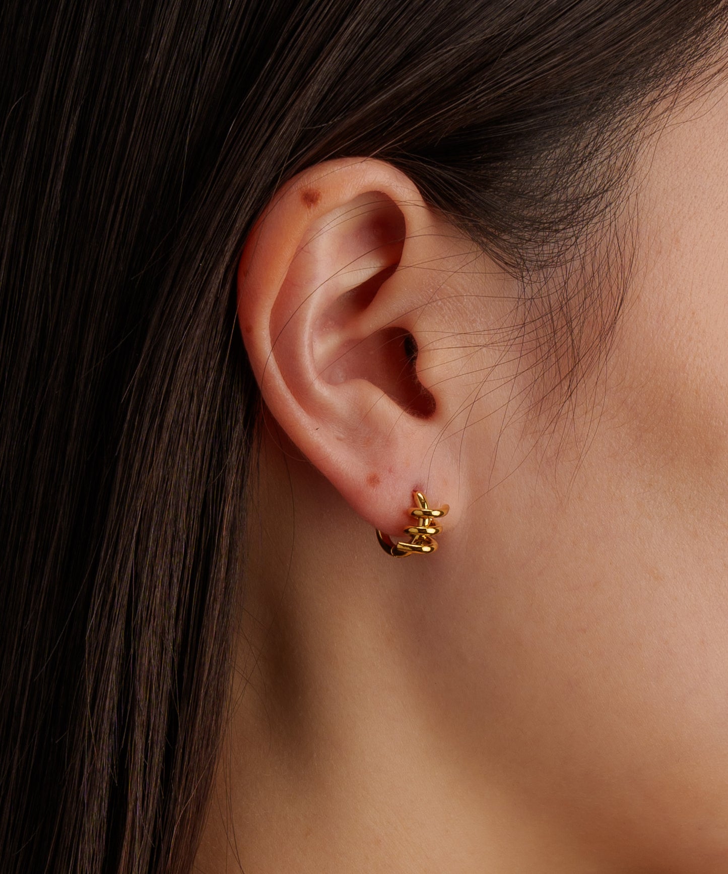 トルネードピアス【Gold】