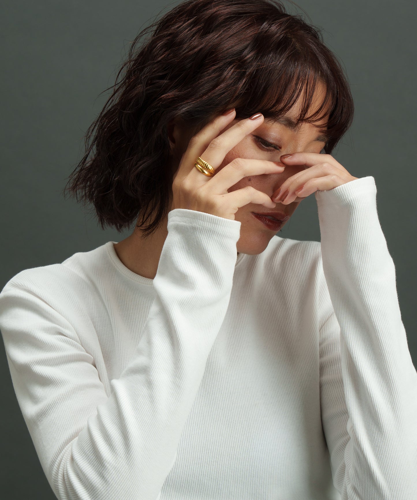 デザイン２連ドッキングリング【Gold】