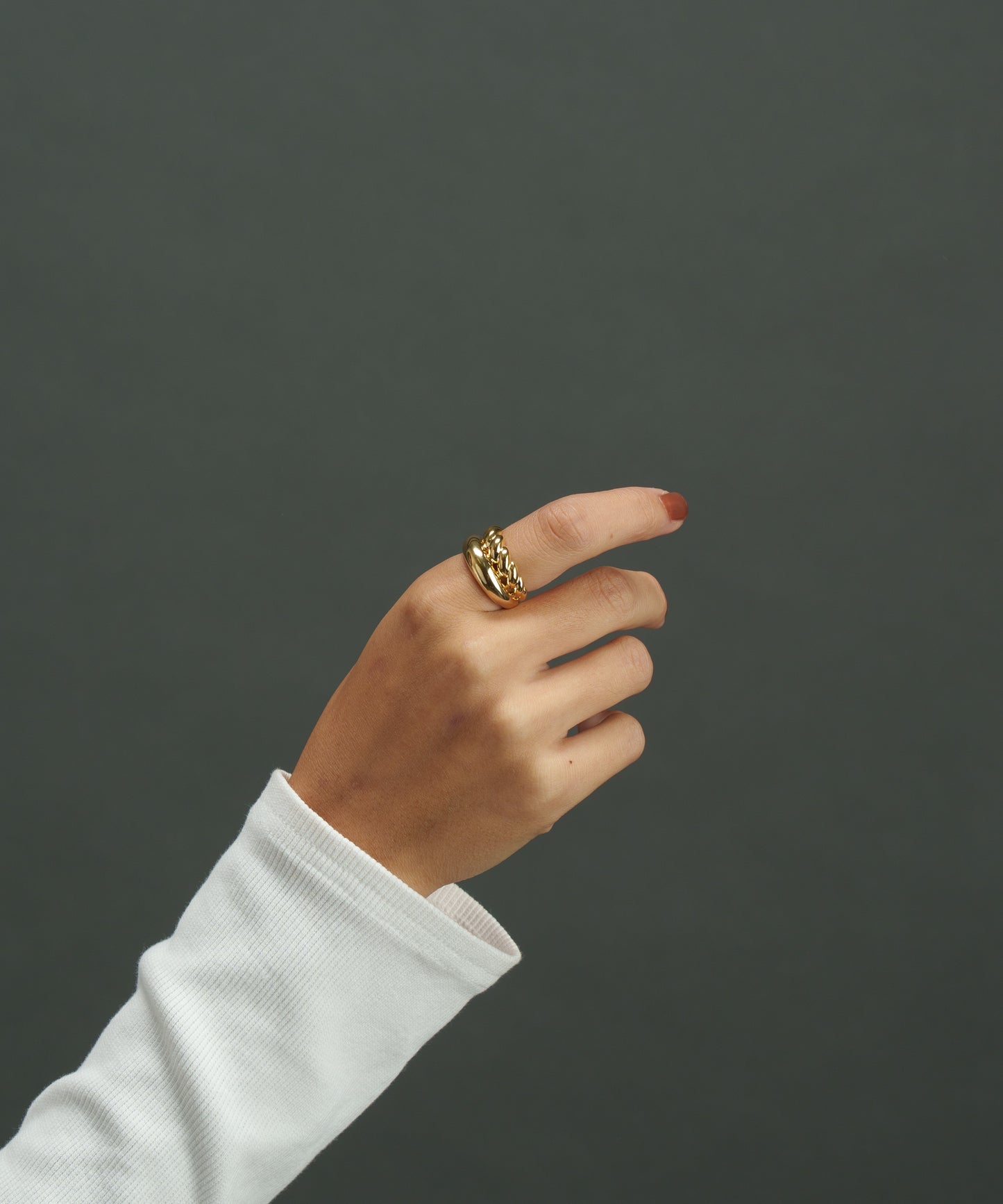 ロープモチーフドッキングリング【Gold】