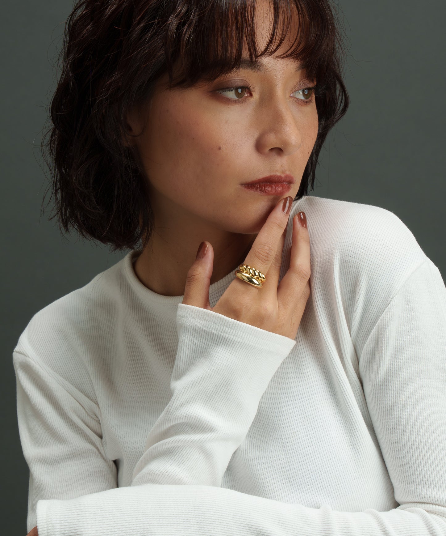 ロープモチーフドッキングリング【Gold】