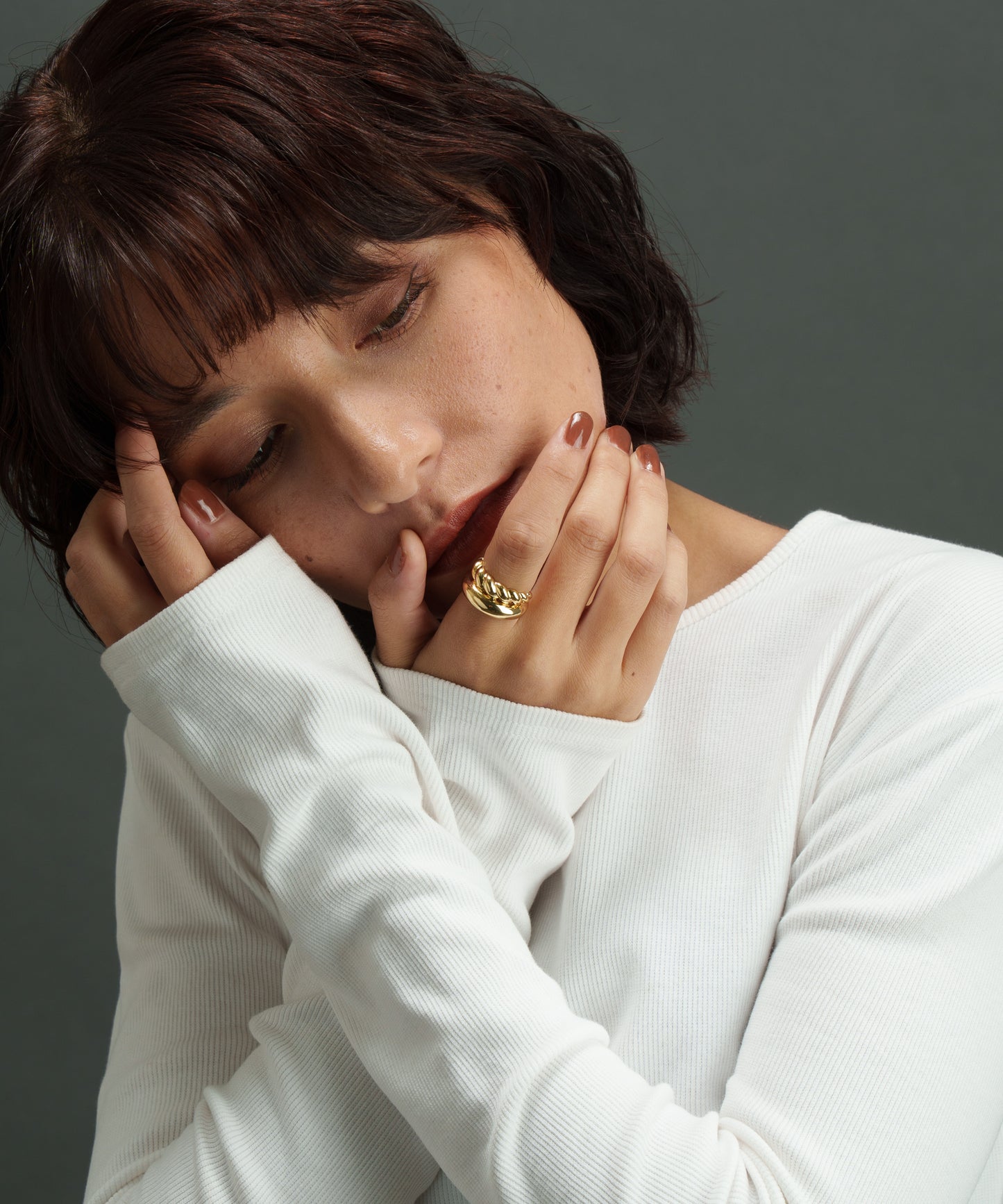 ロープモチーフドッキングリング【Gold】