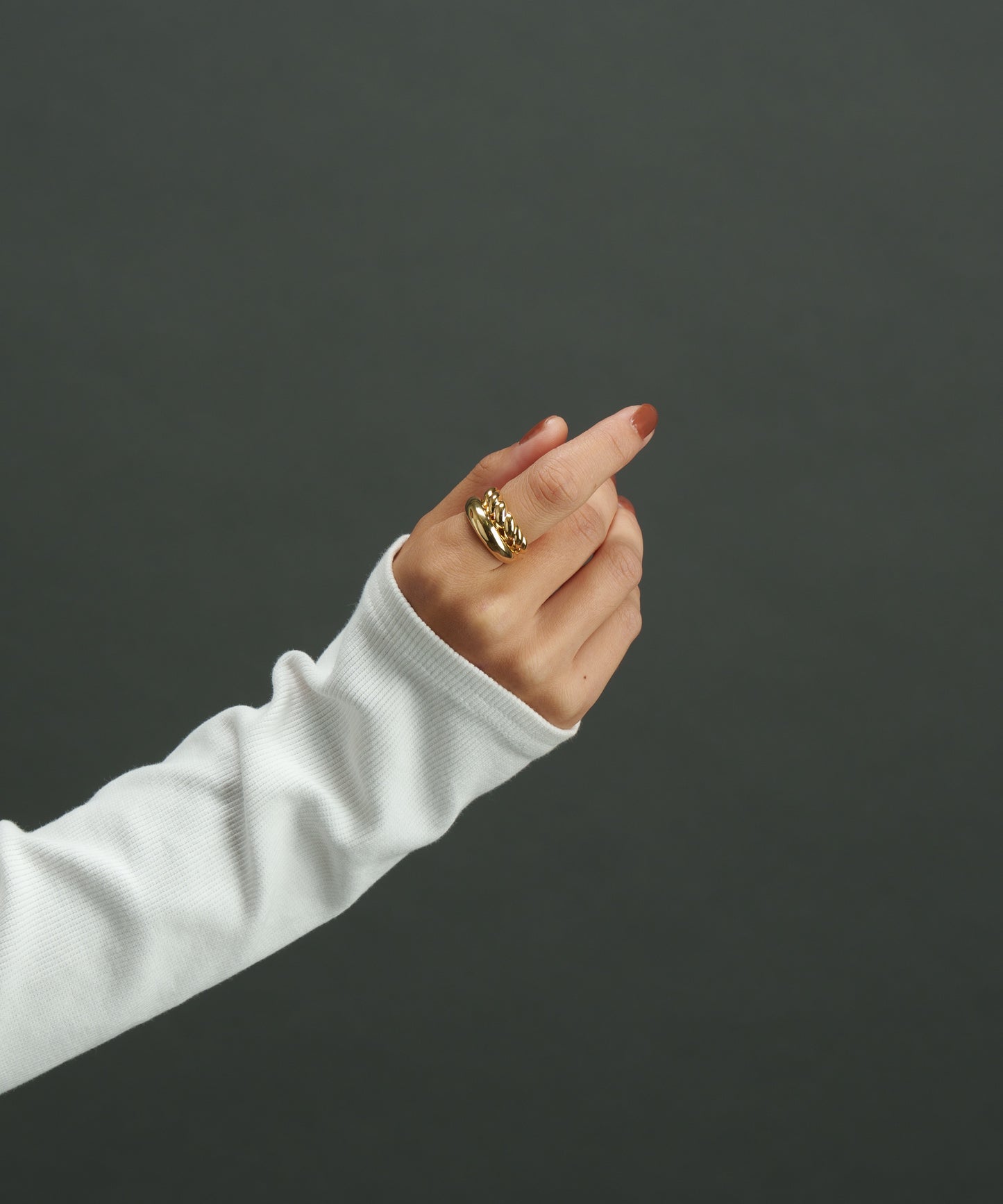 ロープモチーフドッキングリング【Gold】