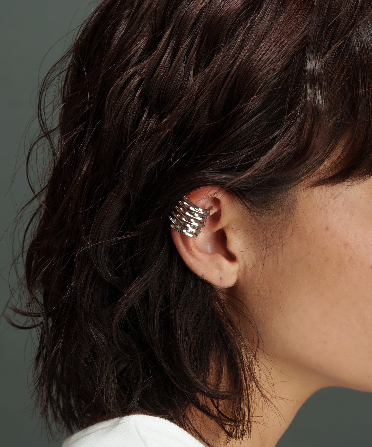 ベローズイヤーカフ【Silver】