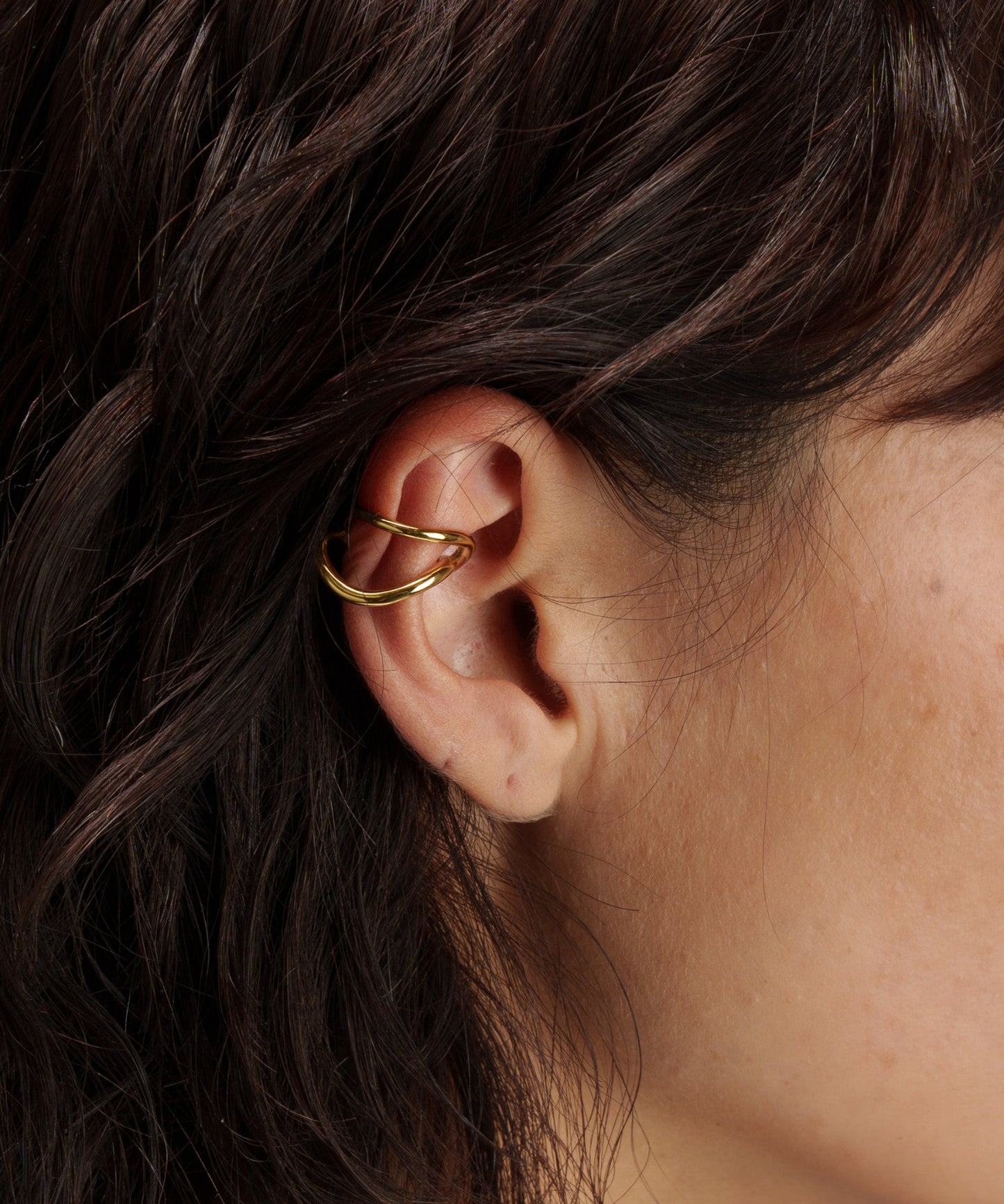 カーブミニイヤーカフ【Gold】