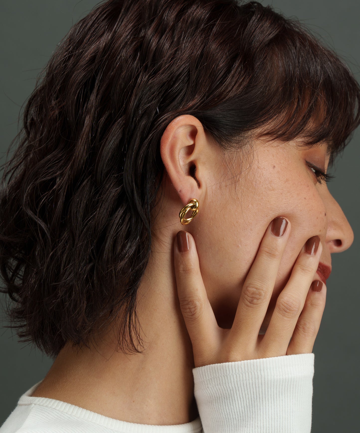 ミニコイルピアス【Gold】