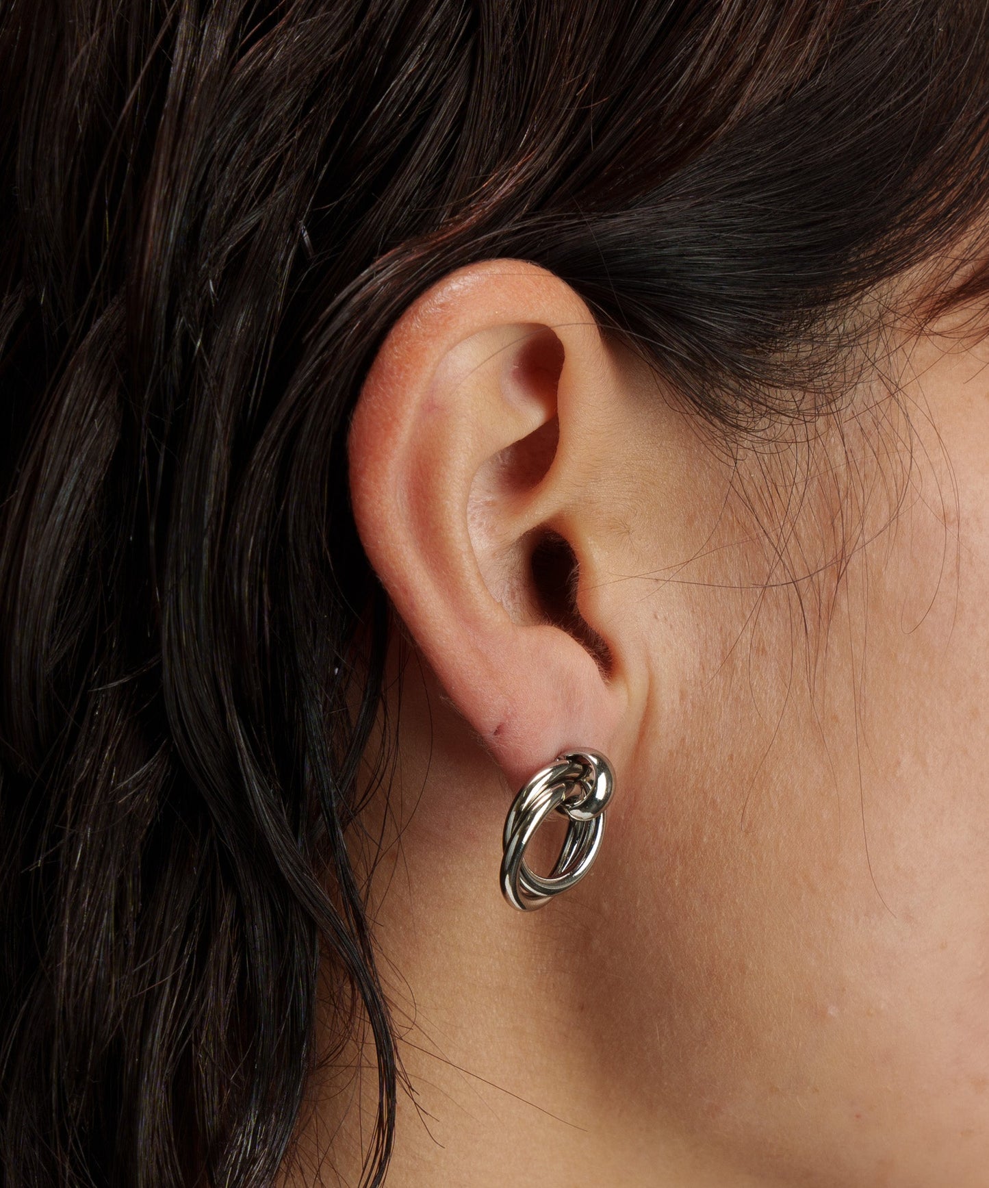 ミニコイルピアス【Silver】