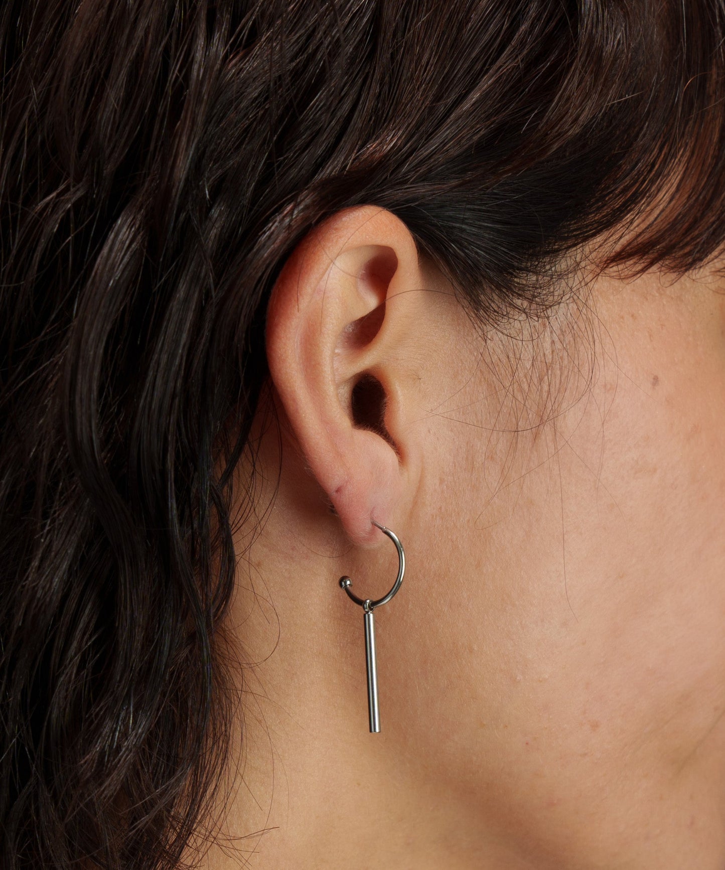 スウェイスティックピアス【Silver】