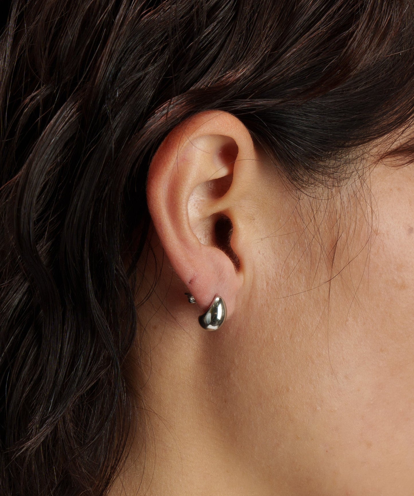 スモールドロップピアス【Silver】