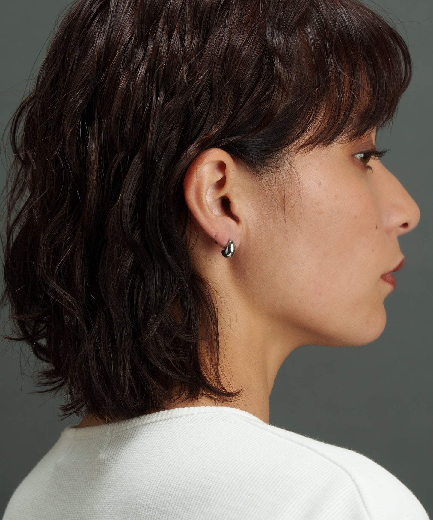スモールドロップピアス【Silver】