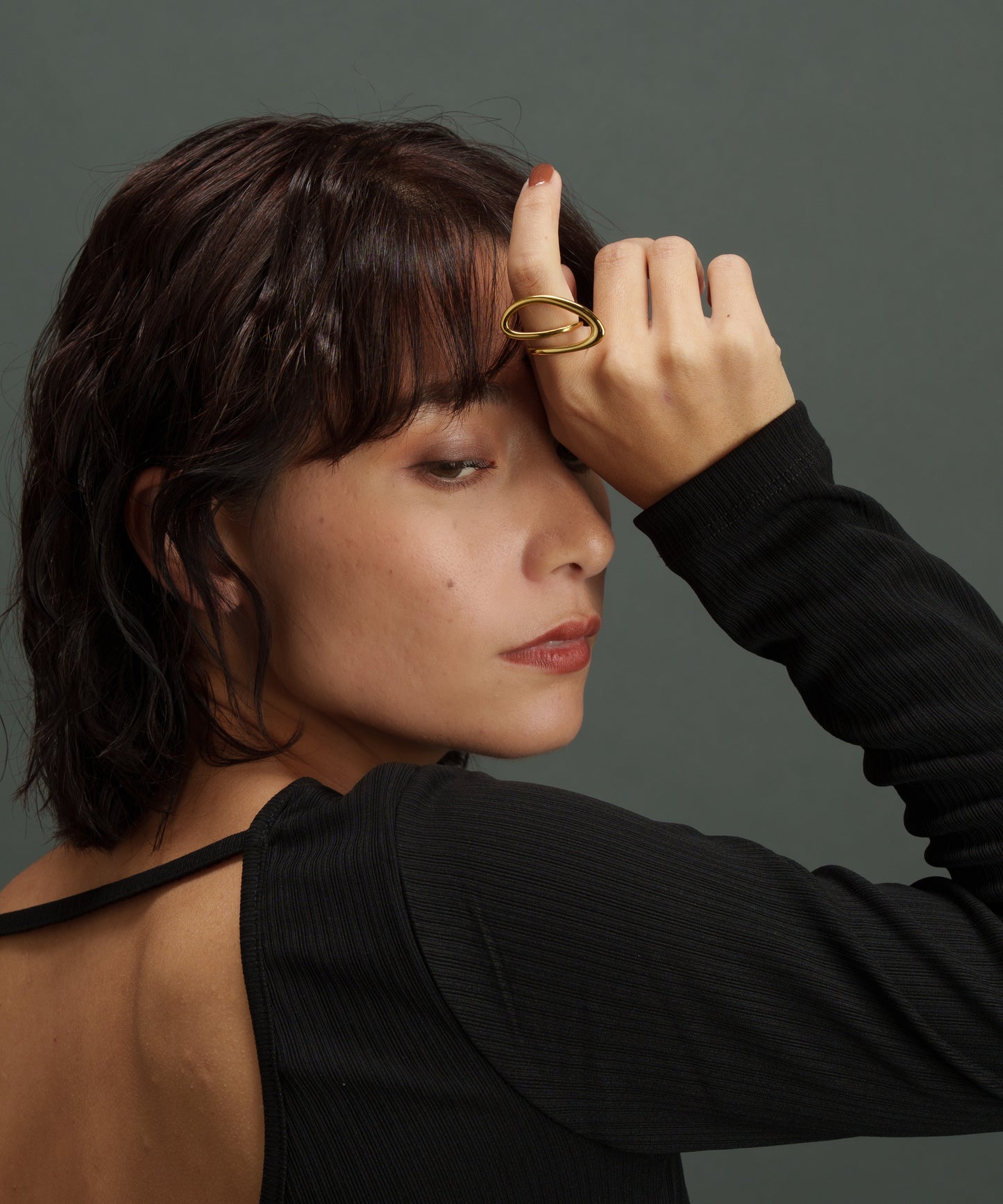 デザインクリップリング【Gold】