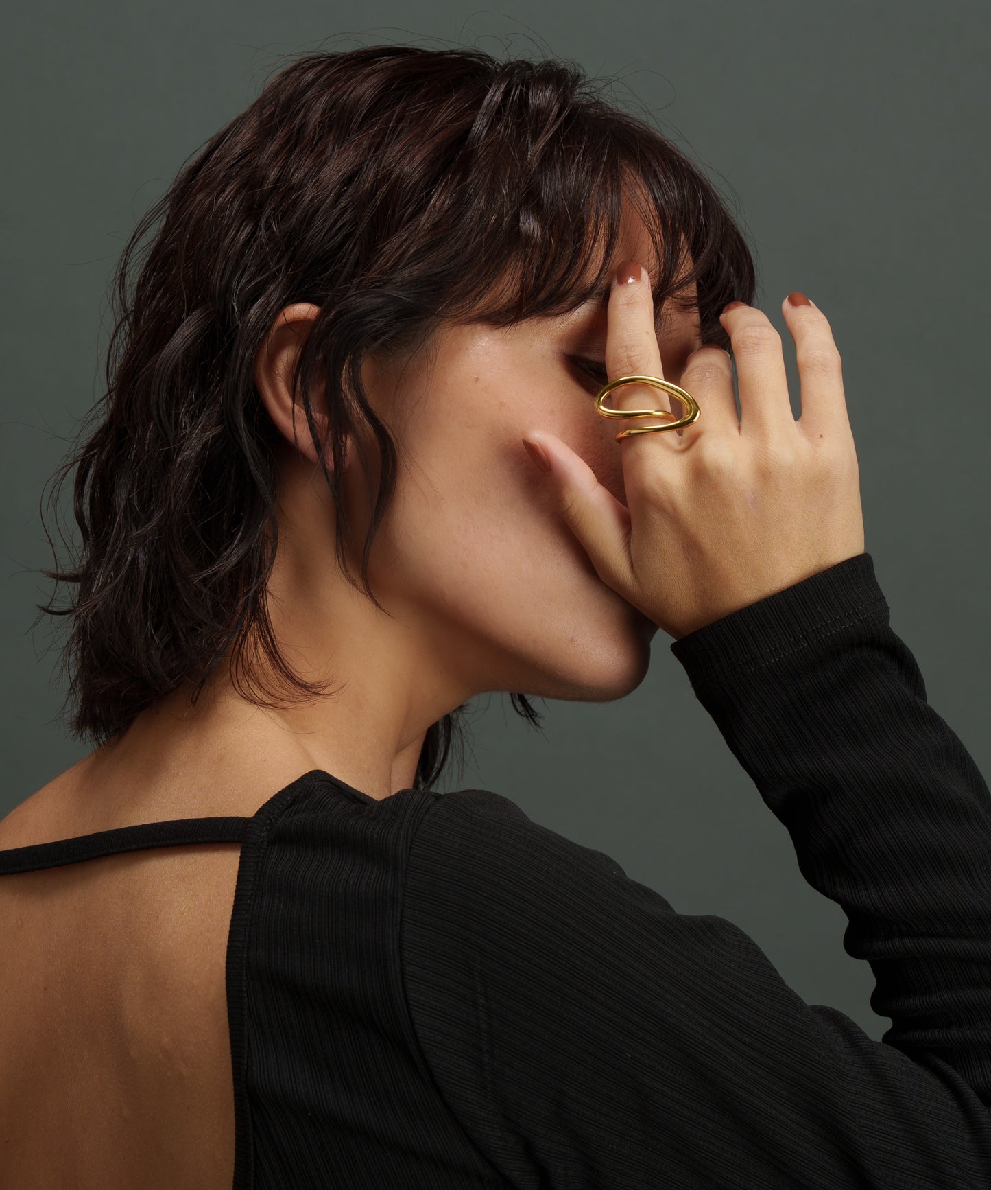 デザインクリップリング【Gold】