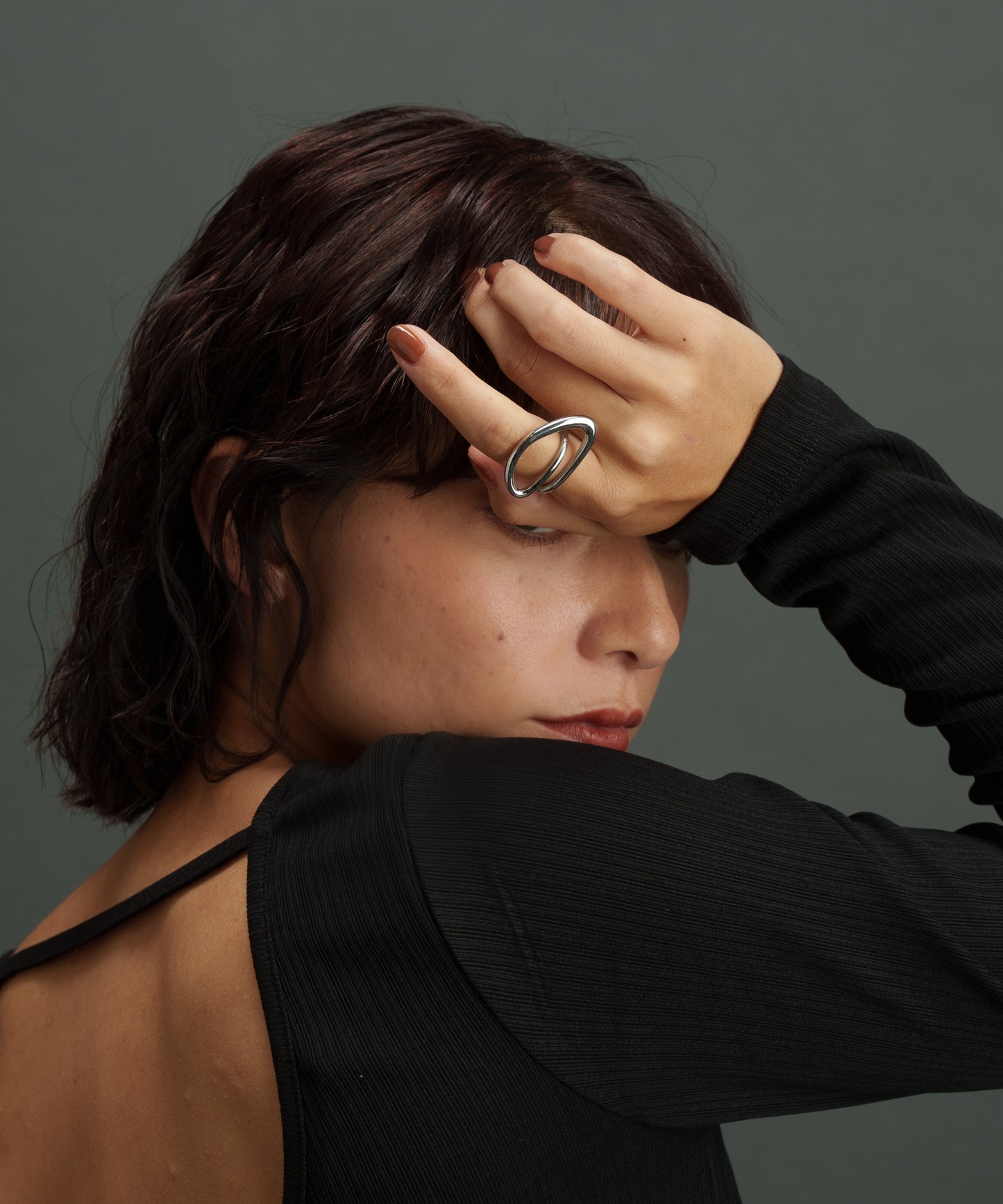 デザインクリップリング【Silver】