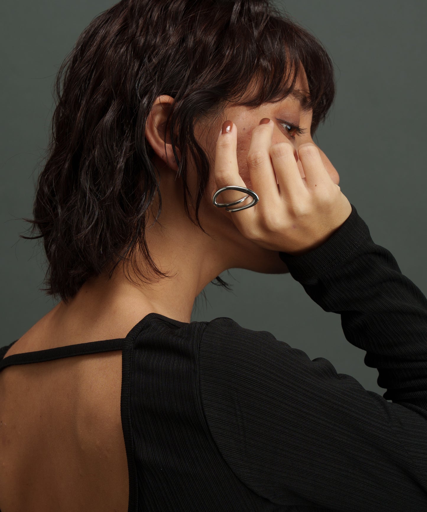 デザインクリップリング【Silver】