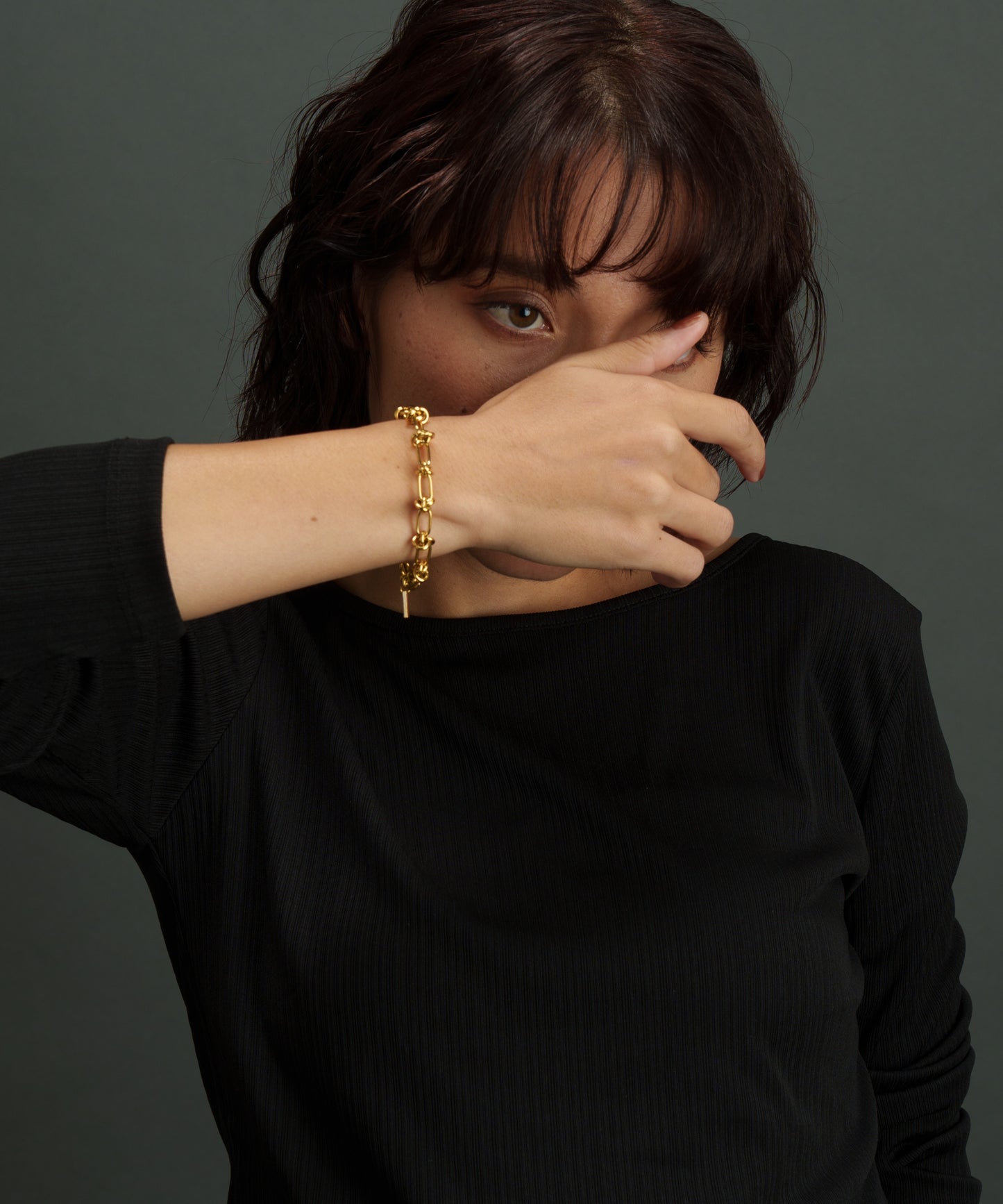 タングルドブレスレット【Gold】