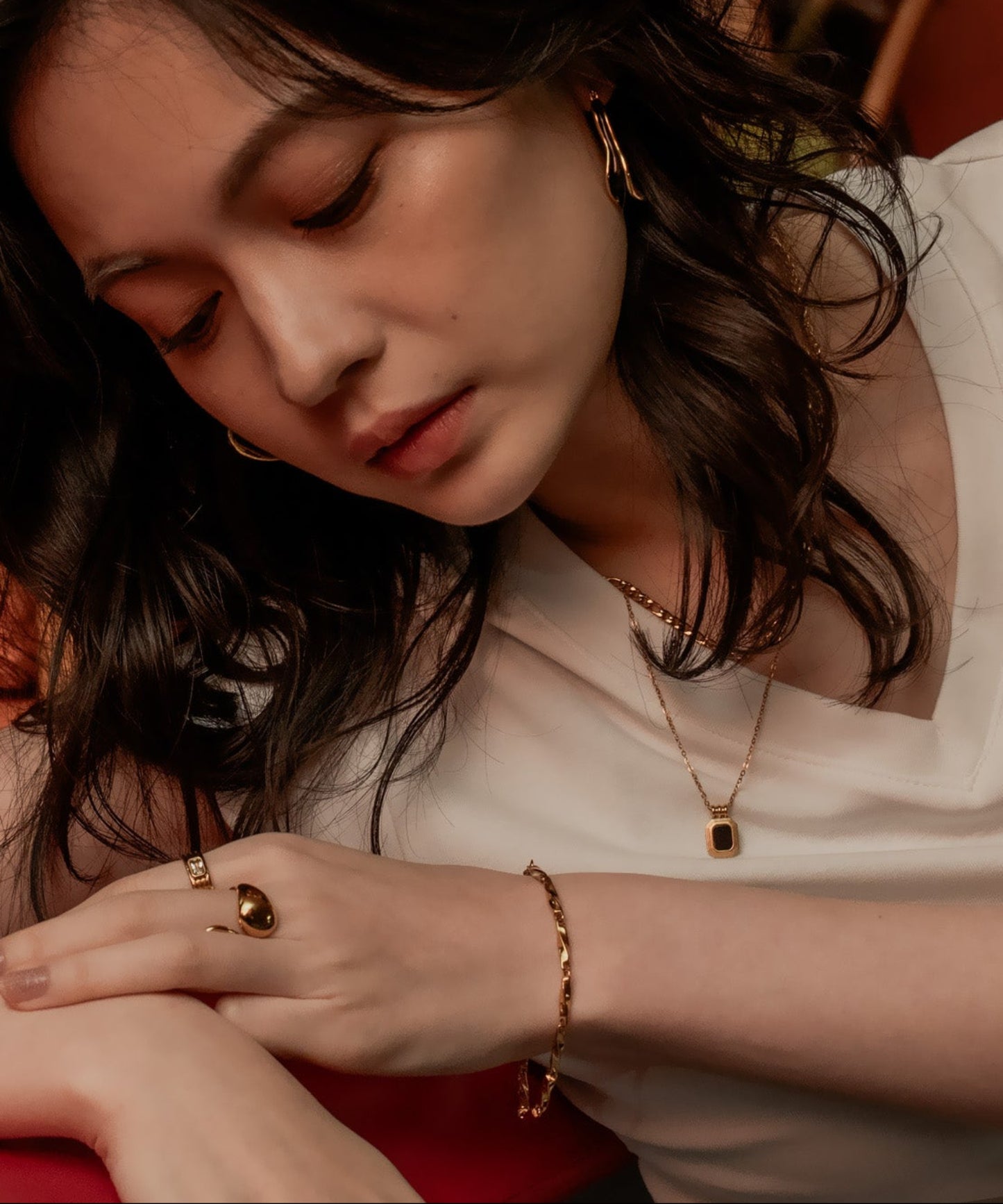 ツイストドッキングブレスレット【Gold】