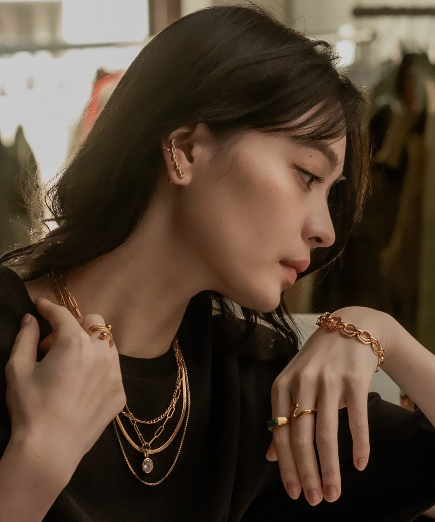 ビートラインリング			【Gold】