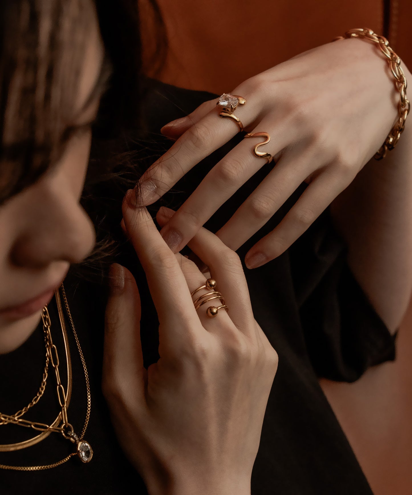 ビートラインリング			【Gold】