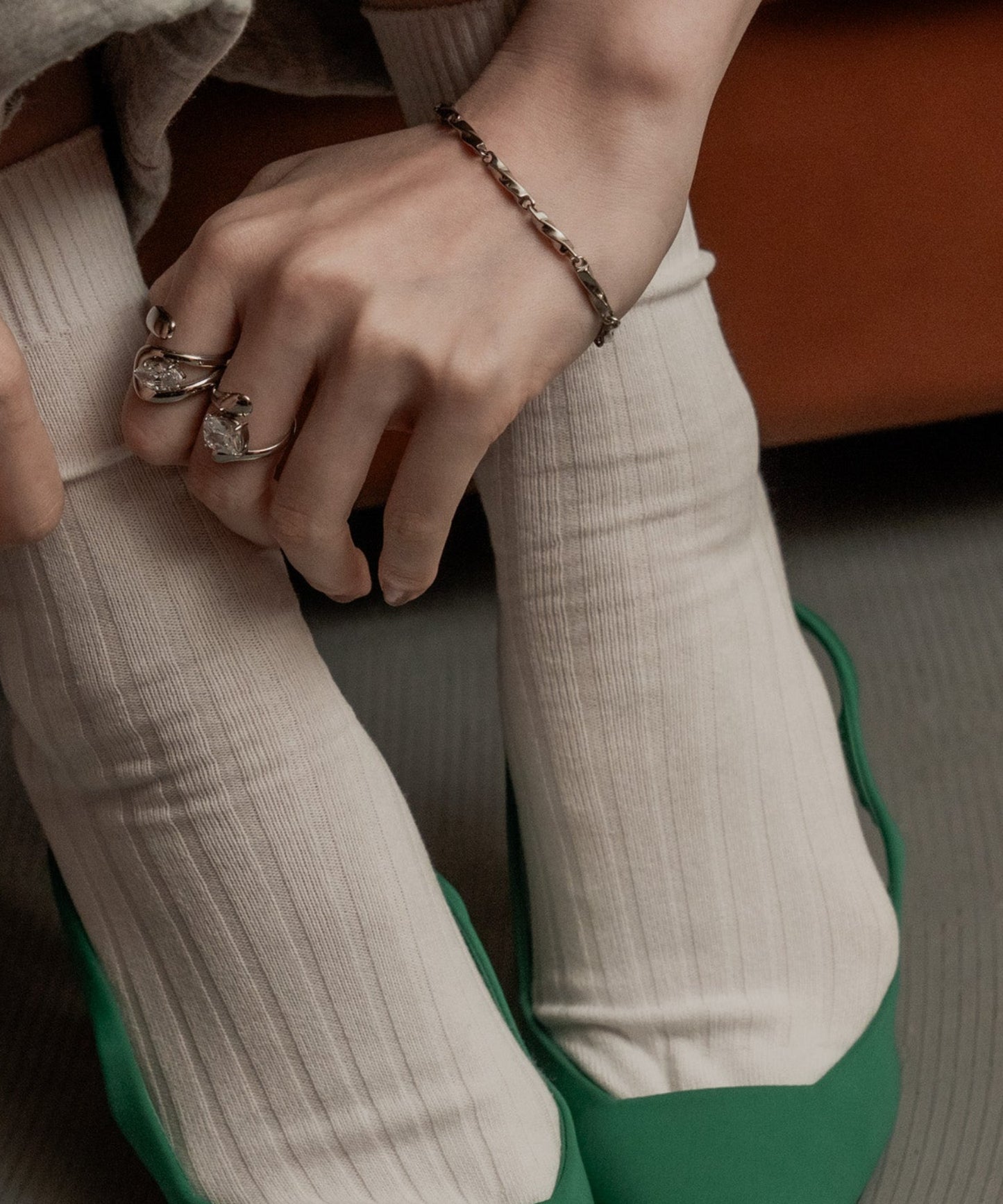 ハギングストーンリング【Silver】