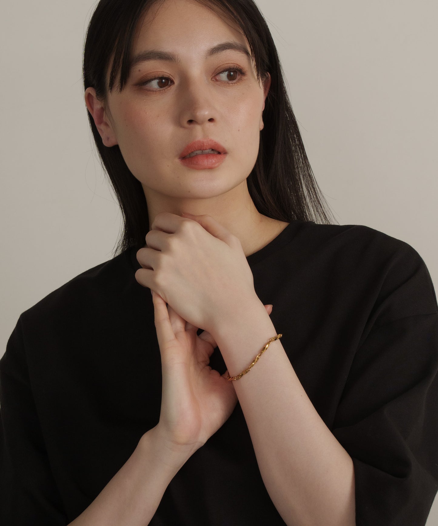 ツイストドッキングブレスレット【Gold】