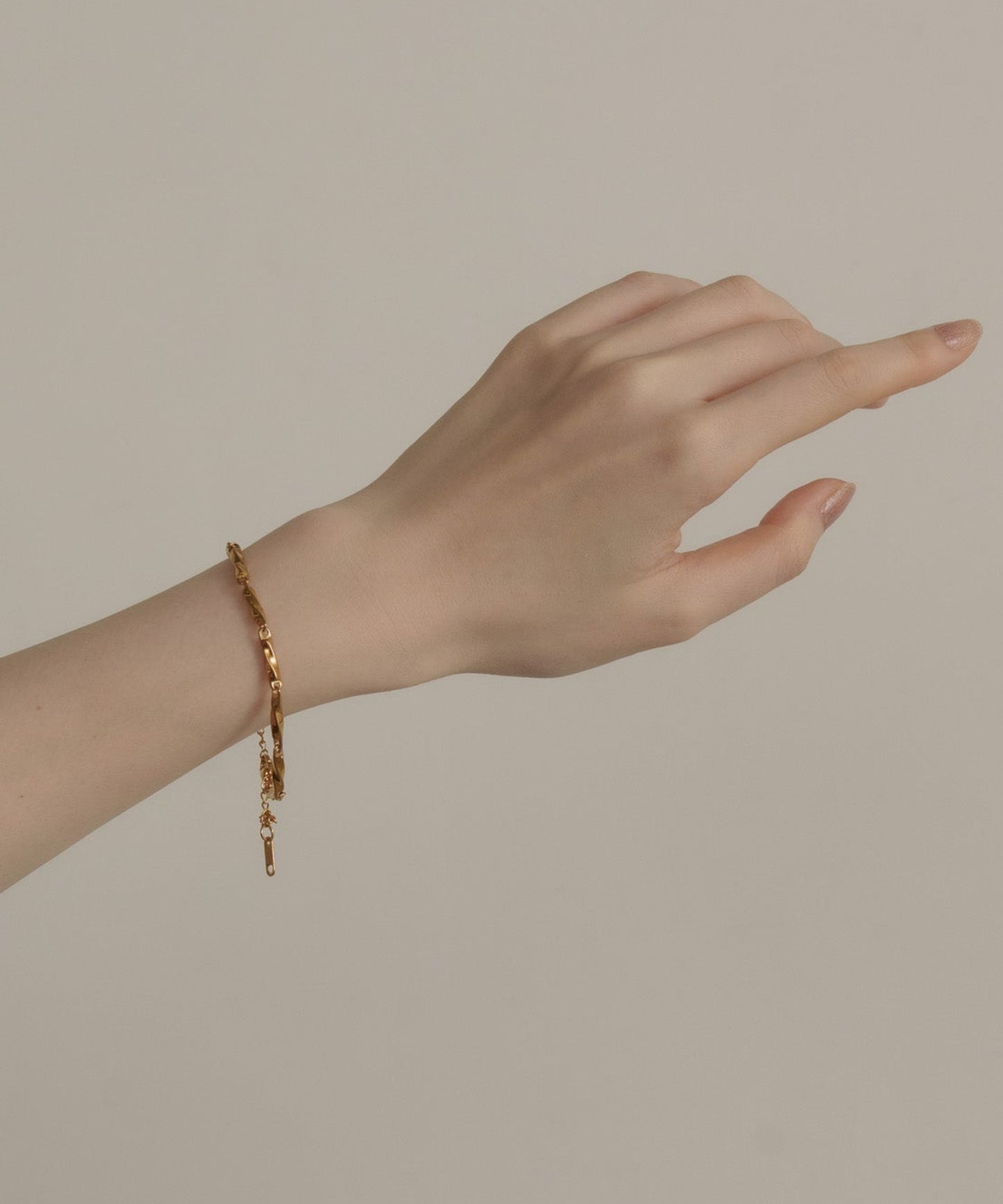 ツイストドッキングブレスレット【Gold】