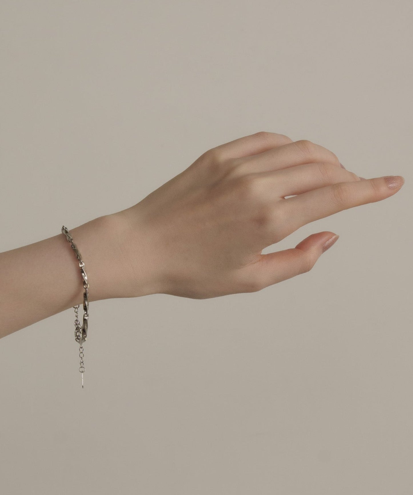 ツイストドッキングブレスレット【Silver】