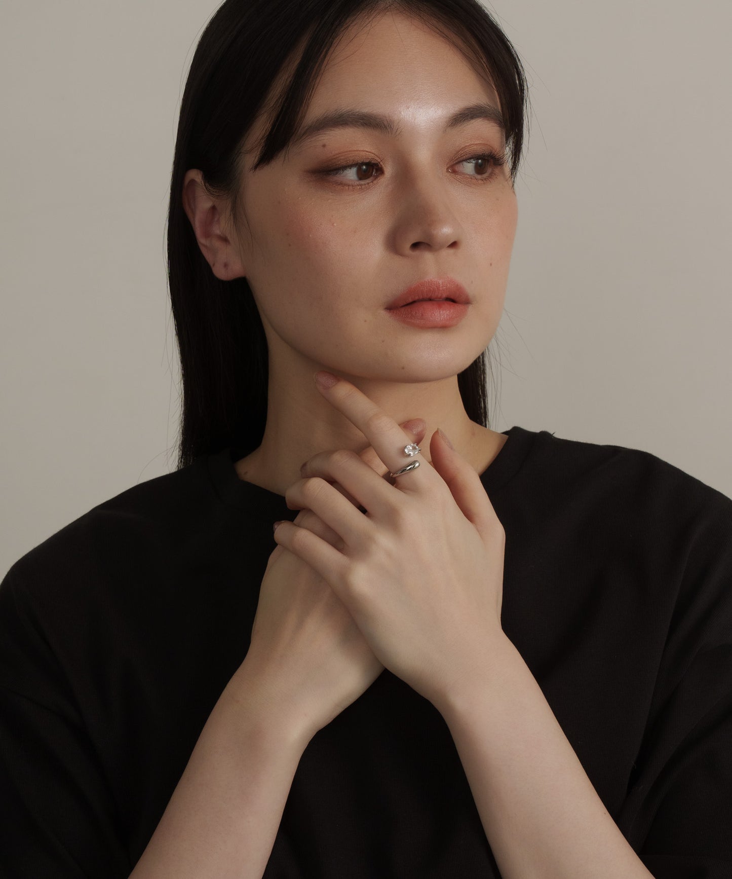 ストーンエンドラップリング【Silver】