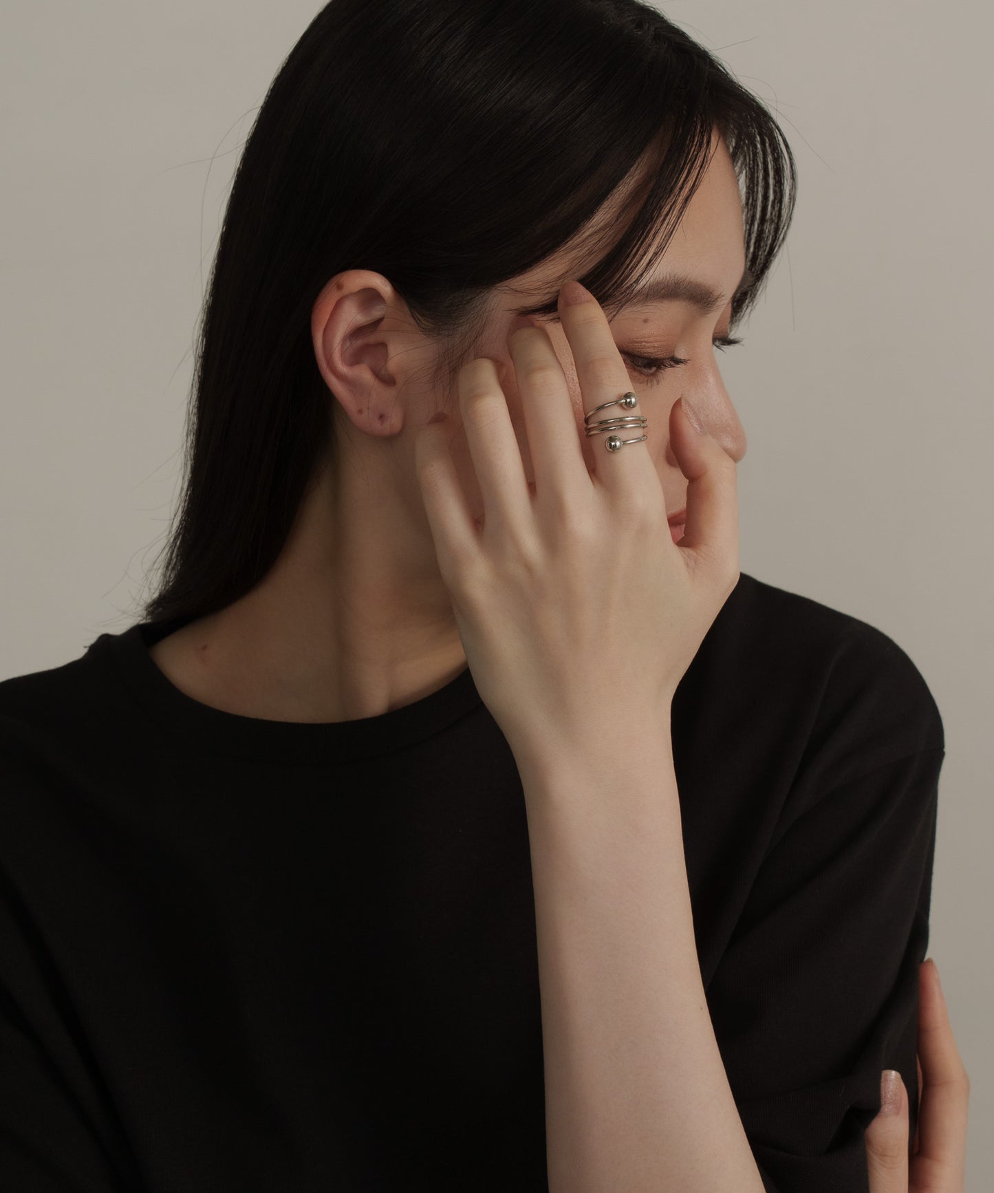 ボールエンドトルネードリング【Silver】