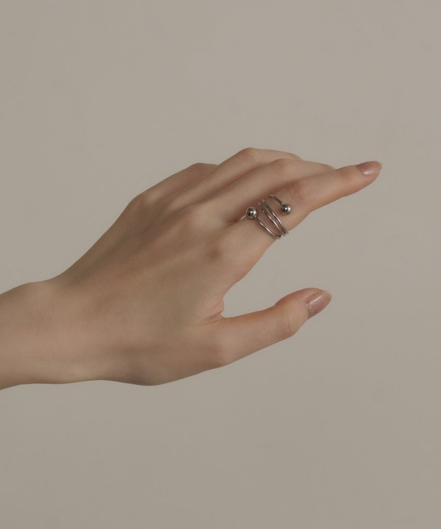 ボールエンドトルネードリング【Silver】