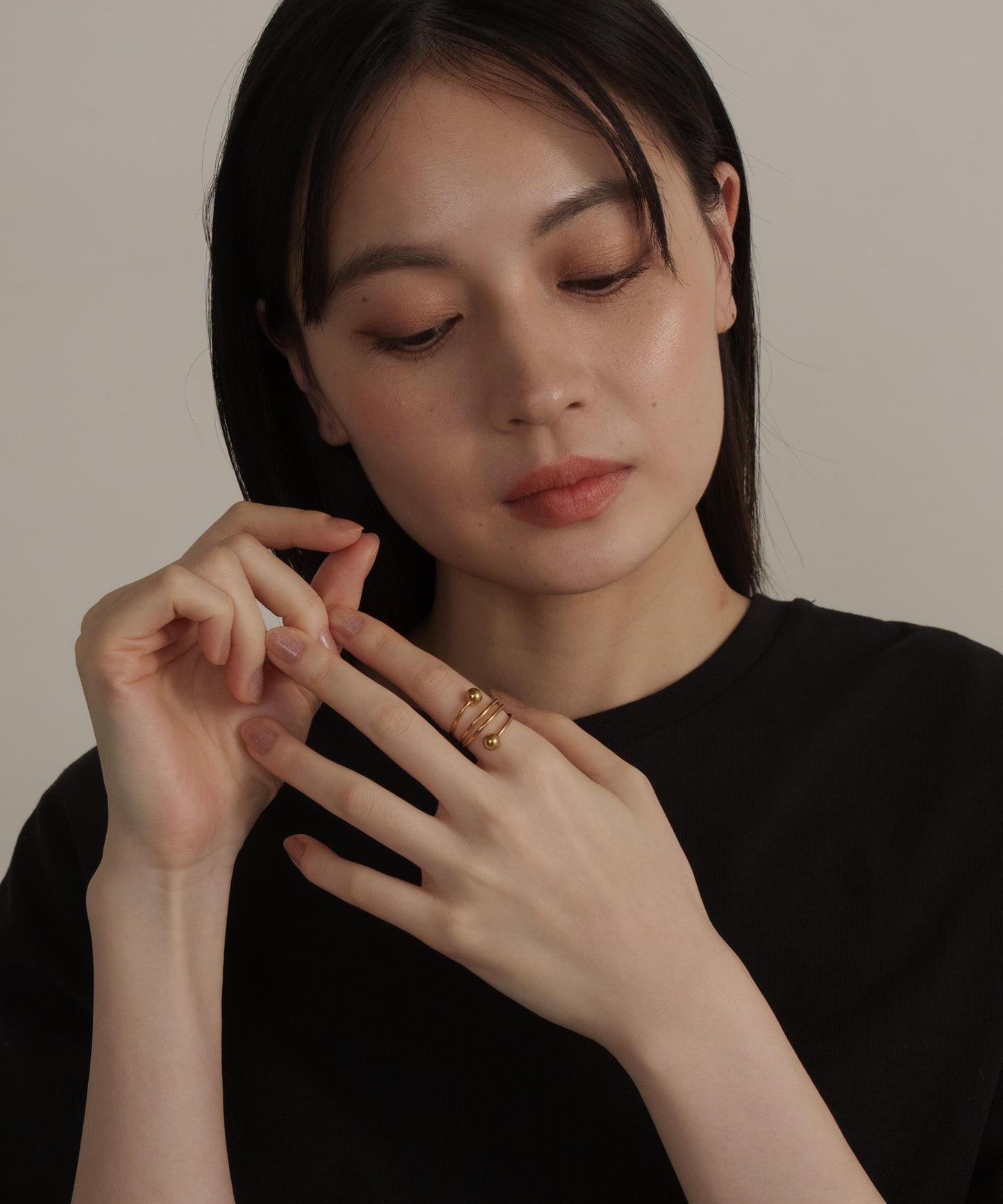 ボールエンドトルネードリング【Gold】