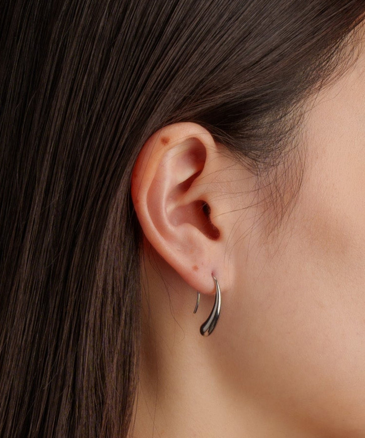 ドロップフックピアス【Silver】