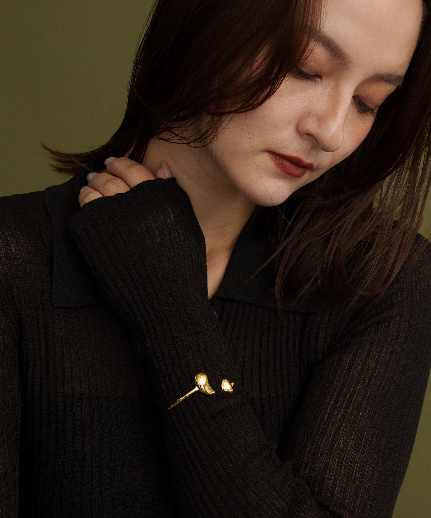 メルトティップバングル【Gold】