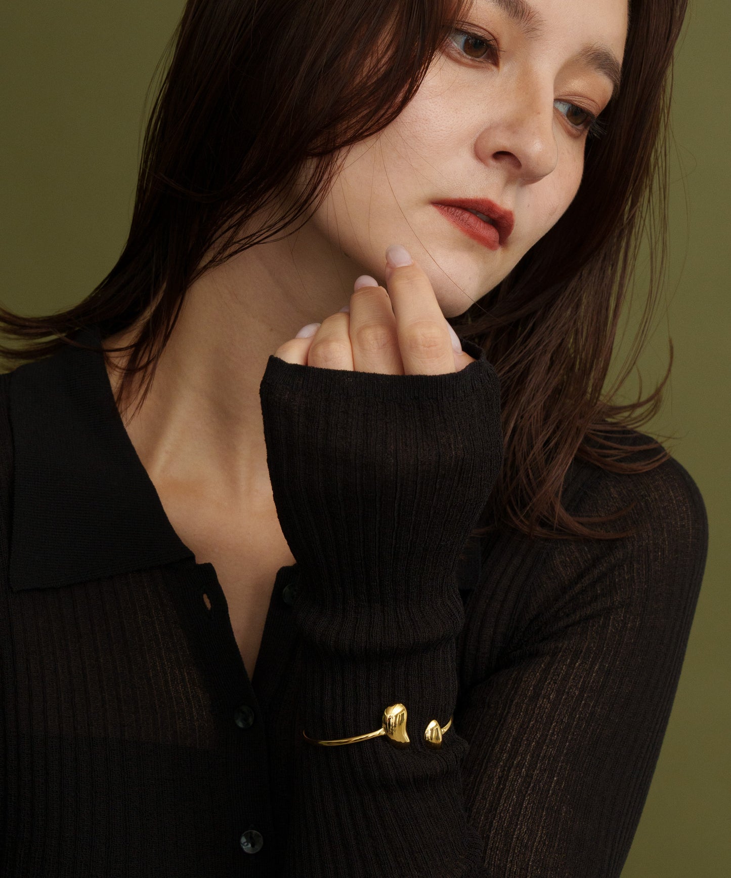 メルトティップバングル【Gold】