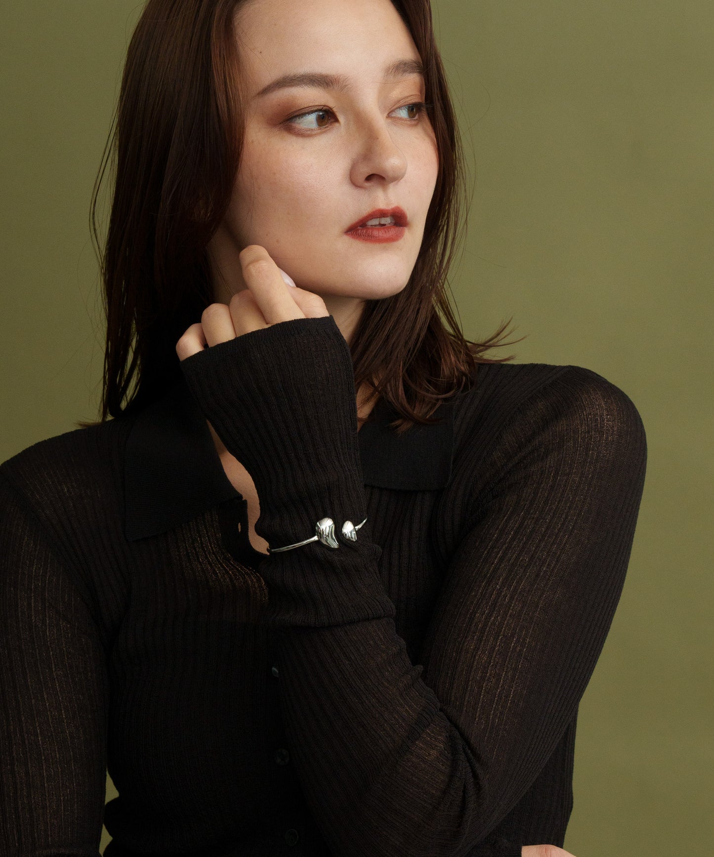 メルトティップバングル【Silver】