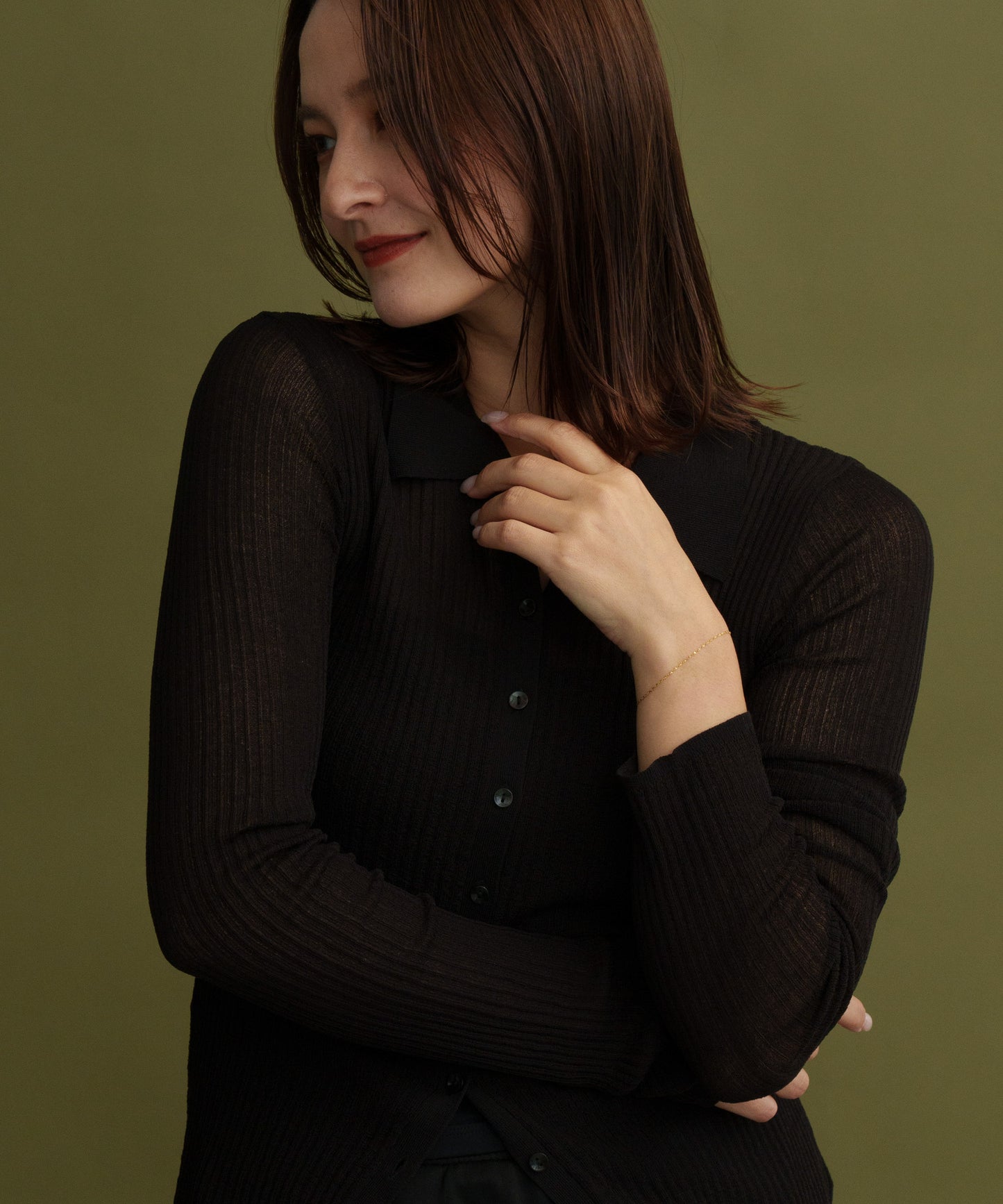 スィンツイストチェーンブレス【Gold】