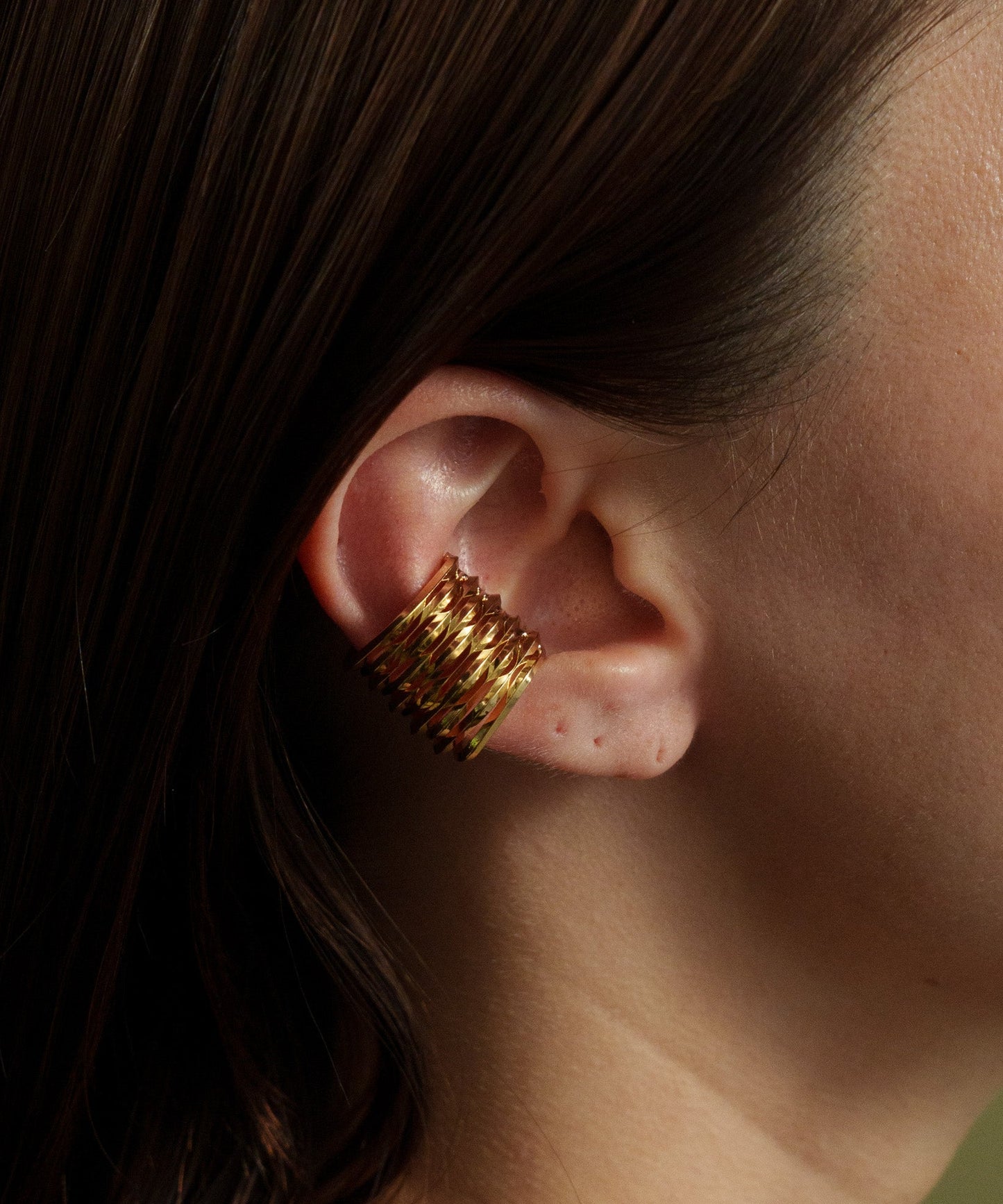 ベローズイヤーカフ【Gold】