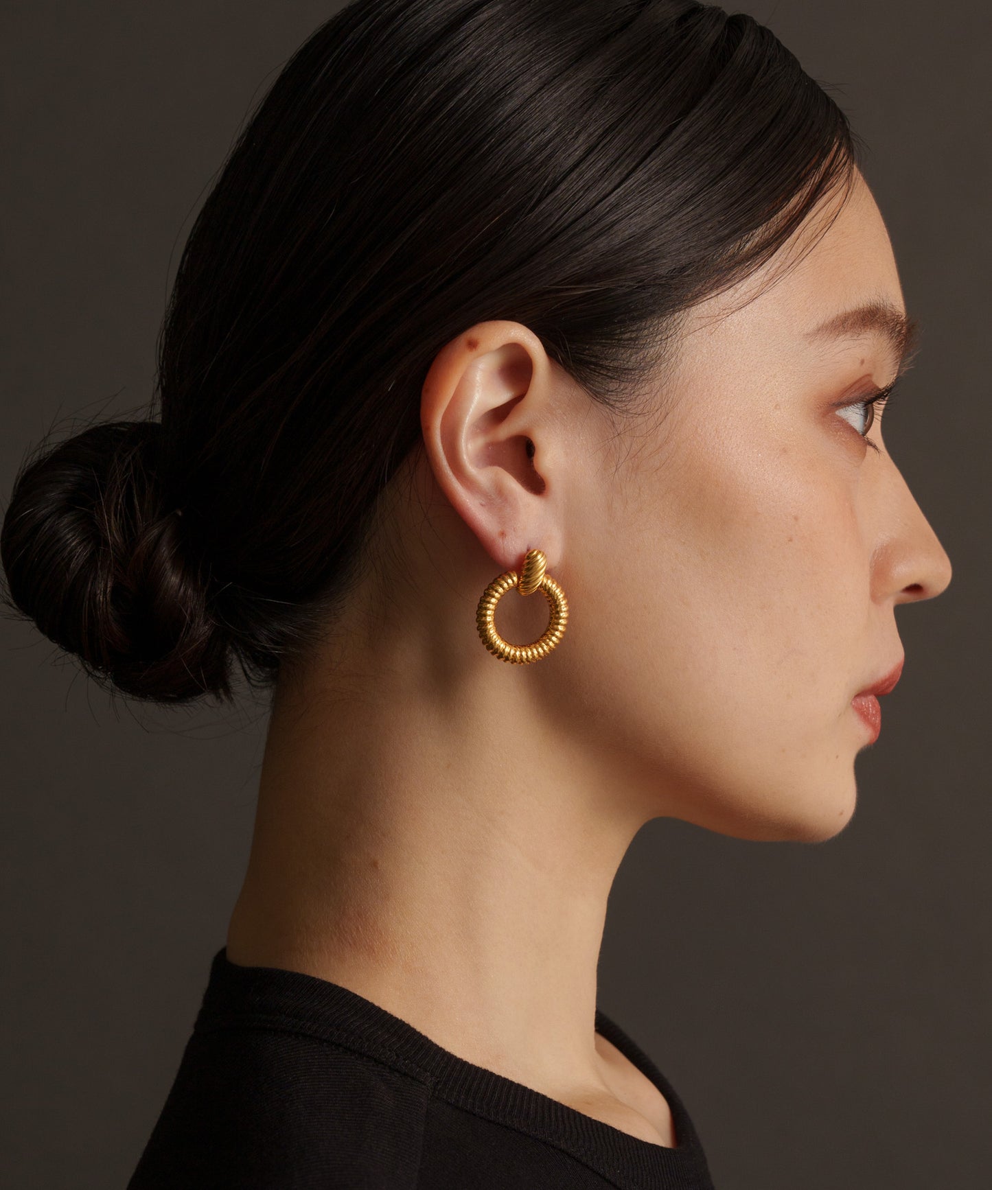 ヴィンテージリングピアス【Gold】　　