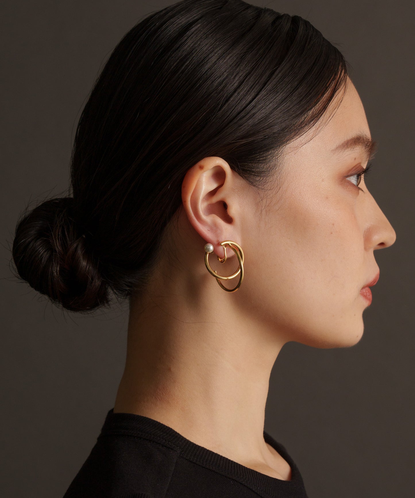 ディフォーメーションイヤリング【Gold】