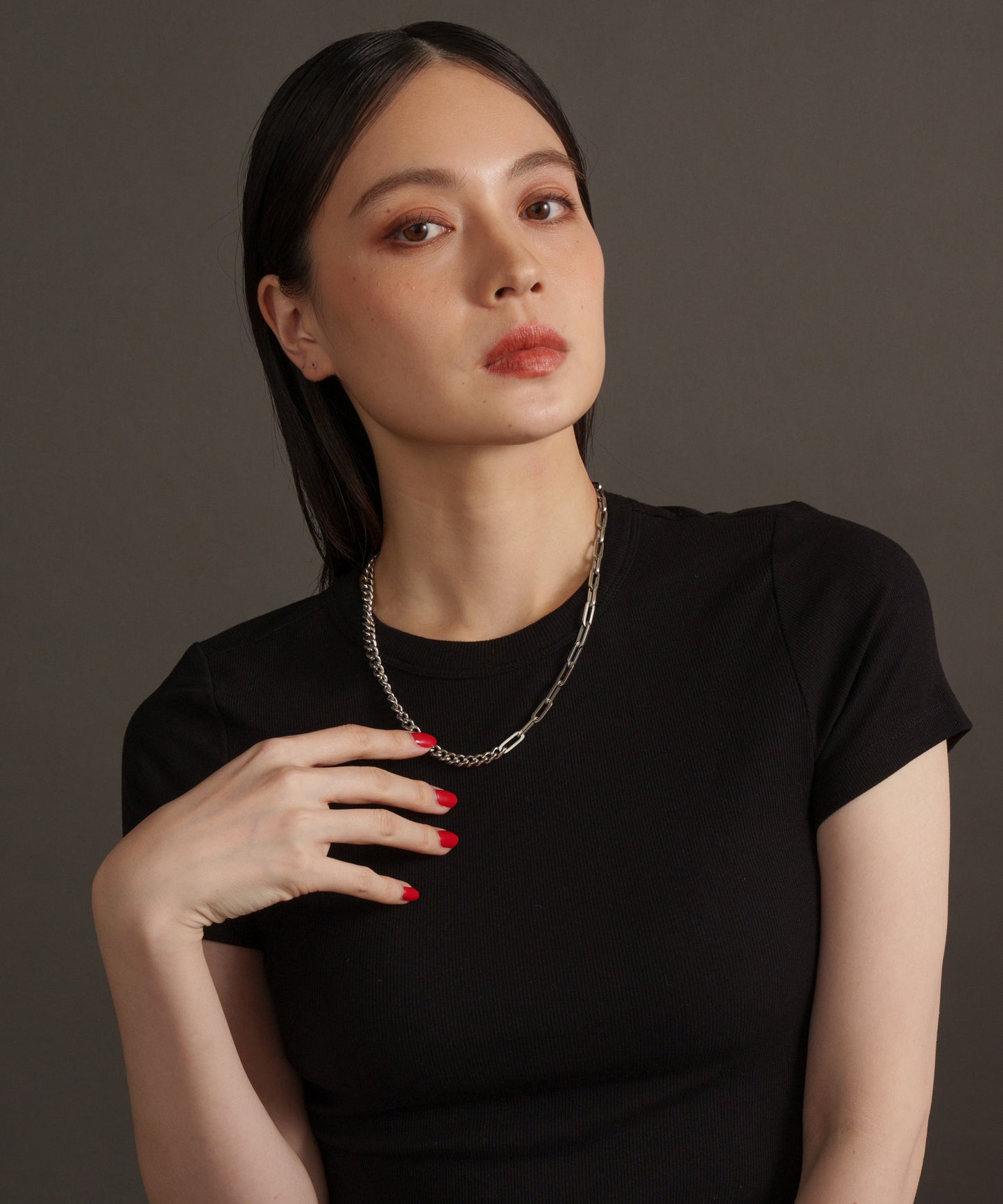 2パターン切り替えネックレス【Silver】