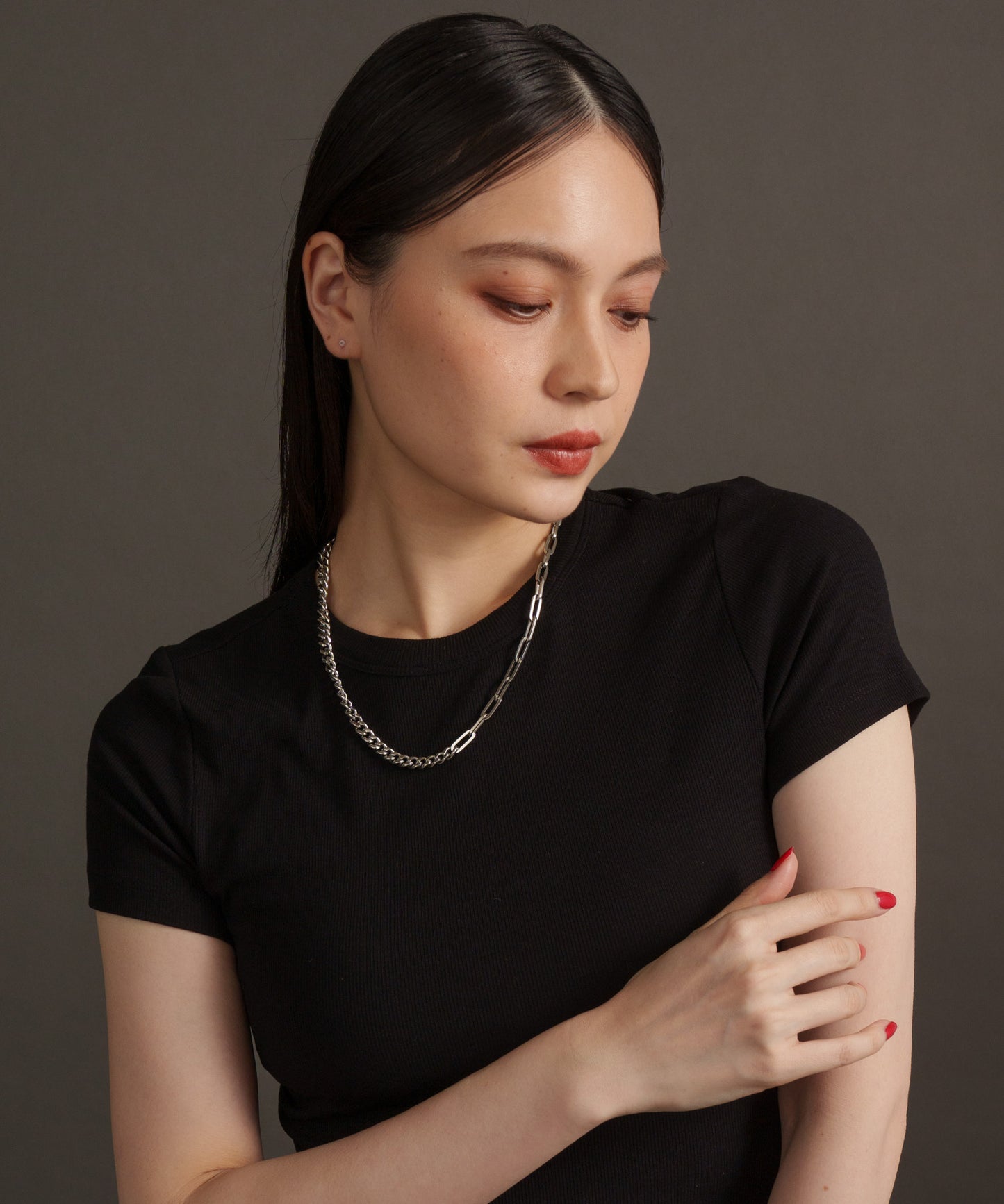 2パターン切り替えネックレス【Silver】