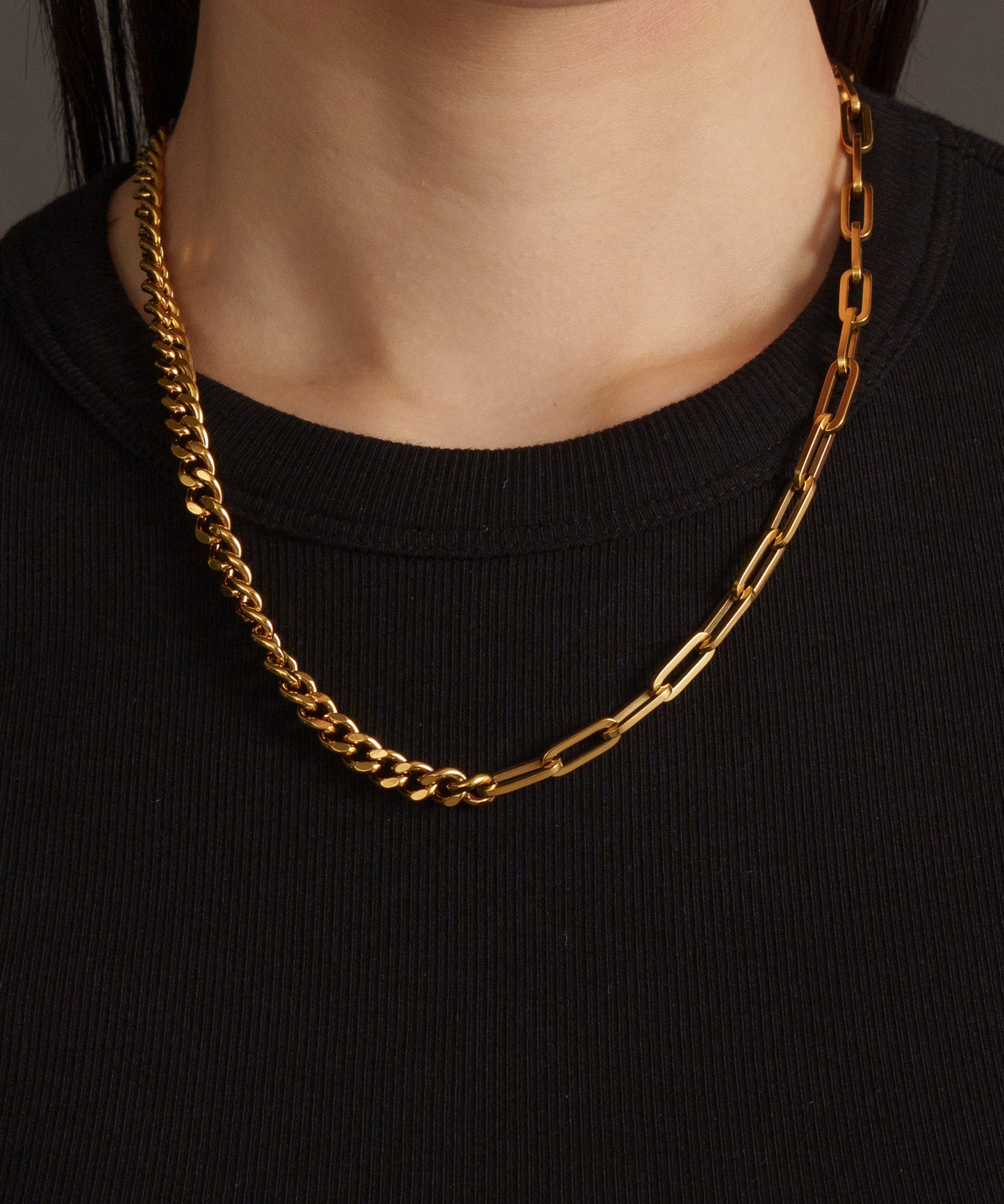 2パターン切り替えネックレス【Gold】　　　