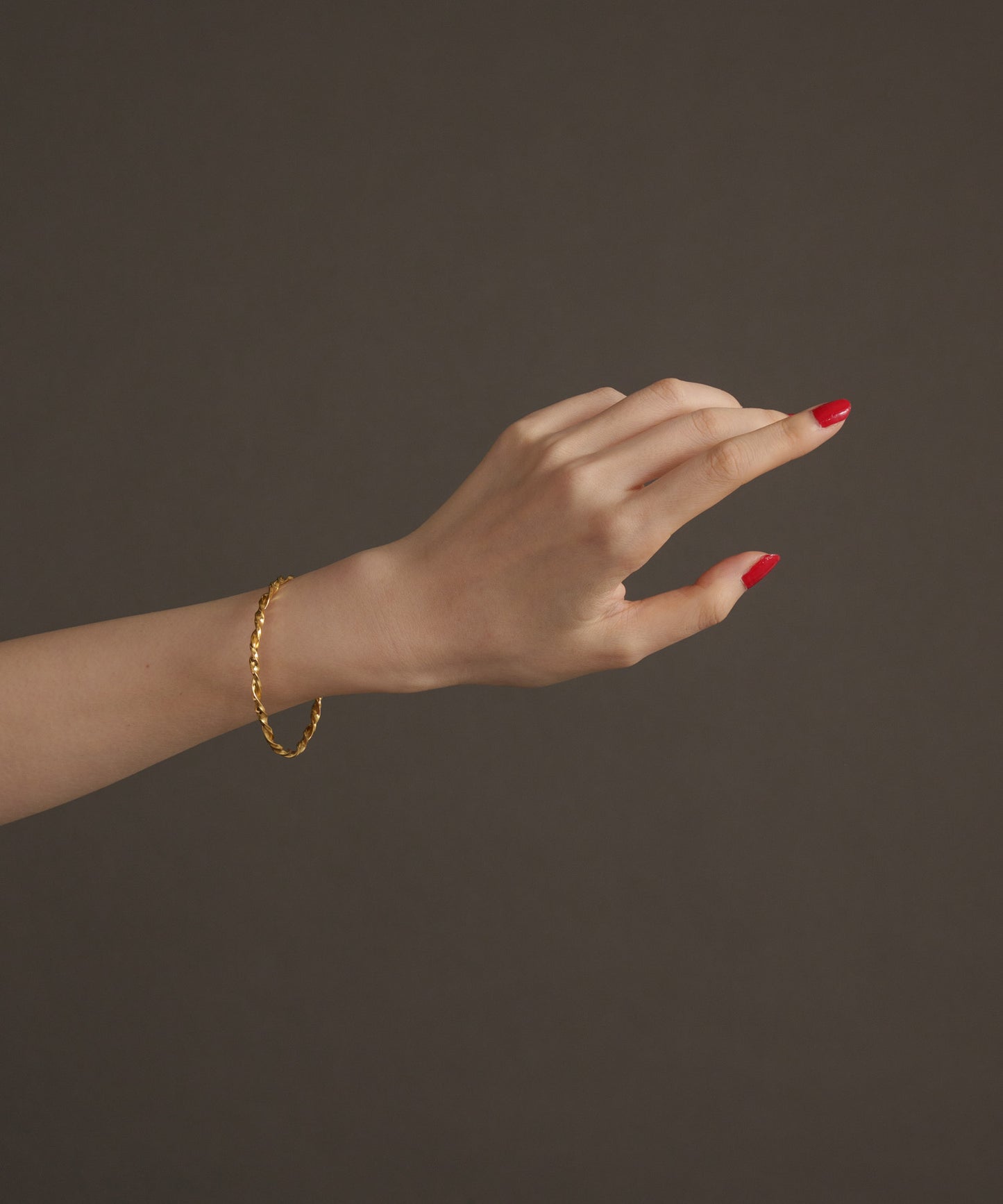 ツイストバングル【Gold】