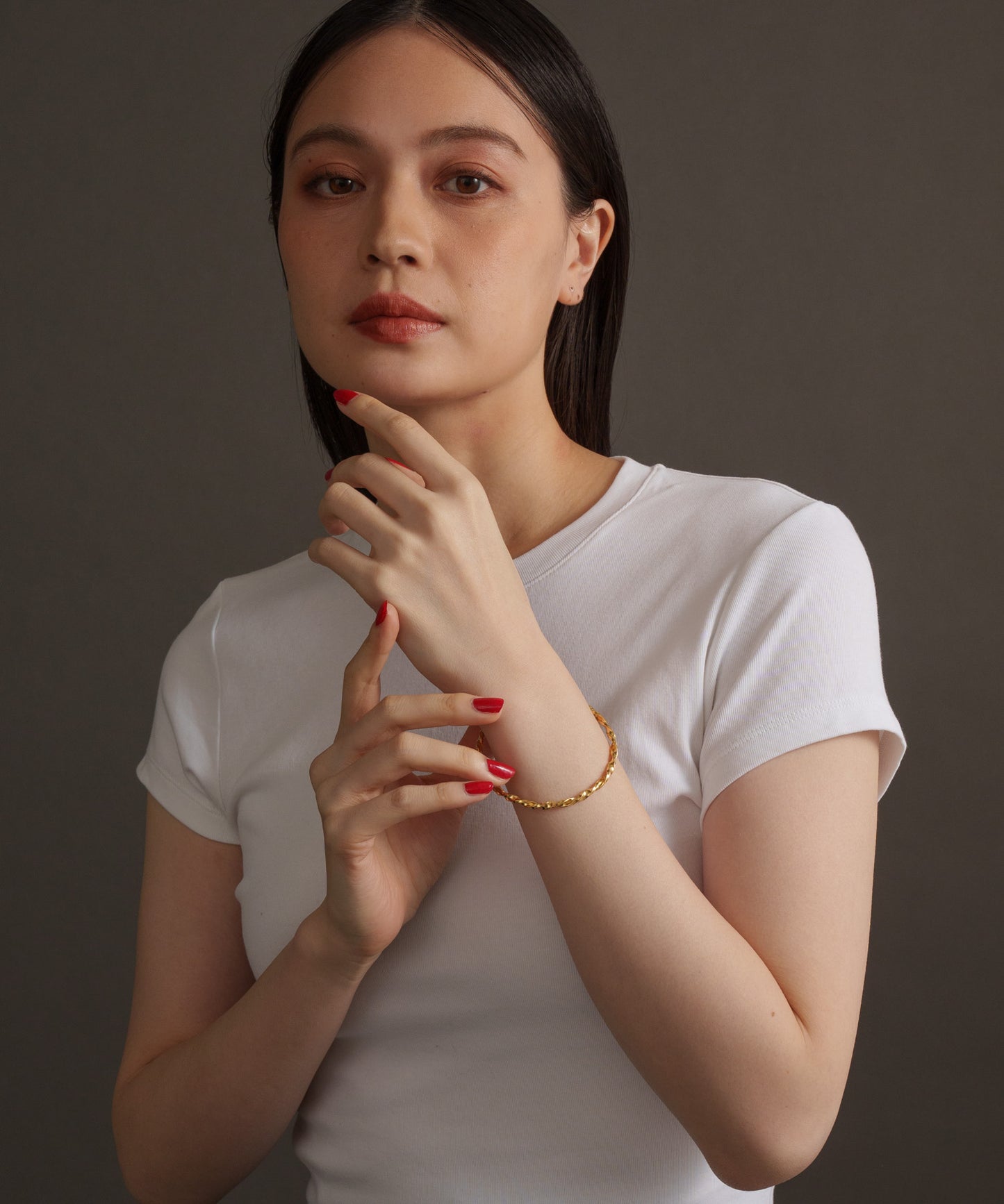 ツイストバングル【Gold】