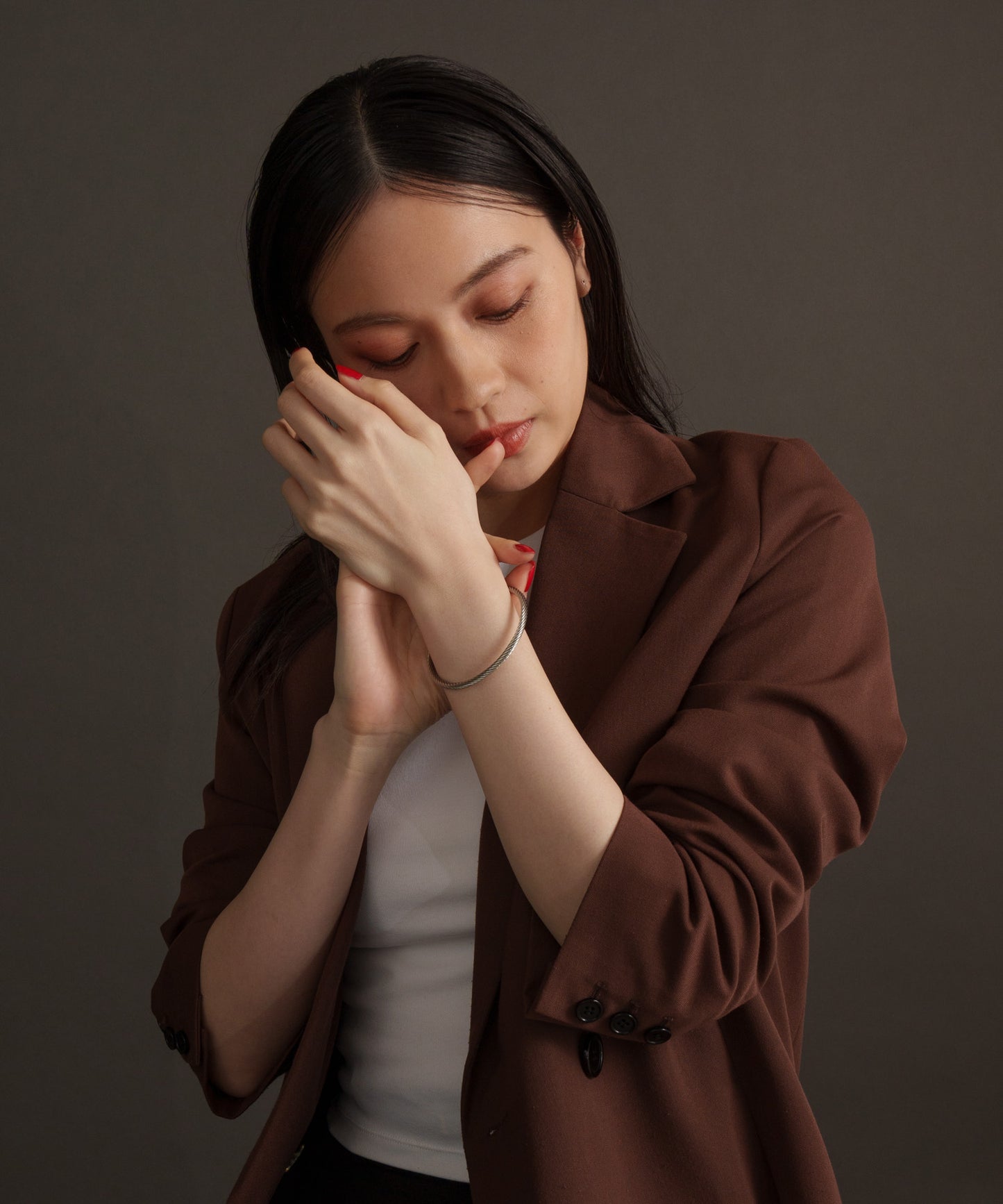 ロープモチーフバングル【Silver】