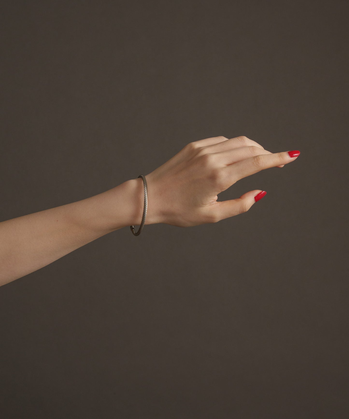 ロープモチーフバングル【Silver】