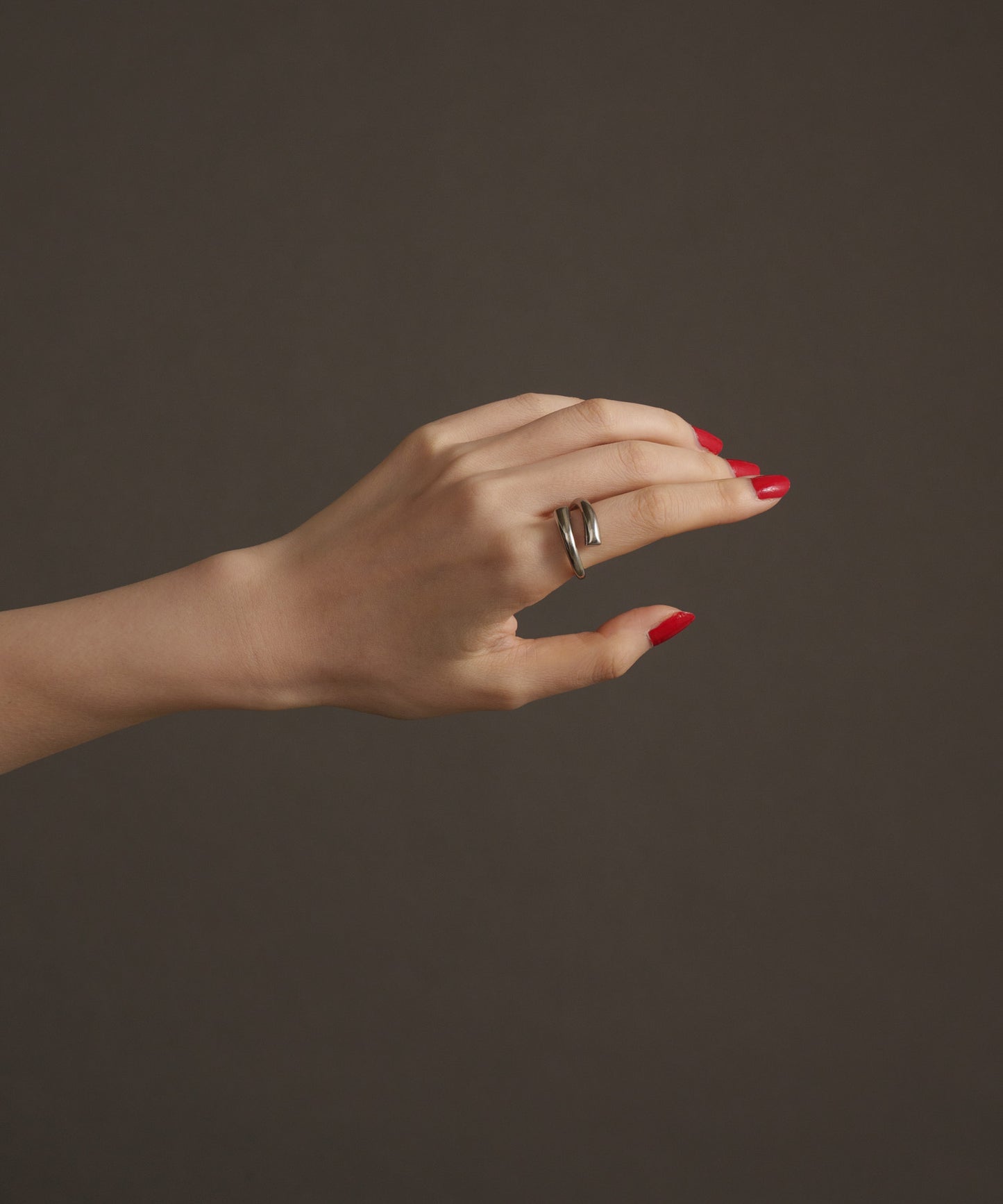 ボリュームトルネードリング【Silver】