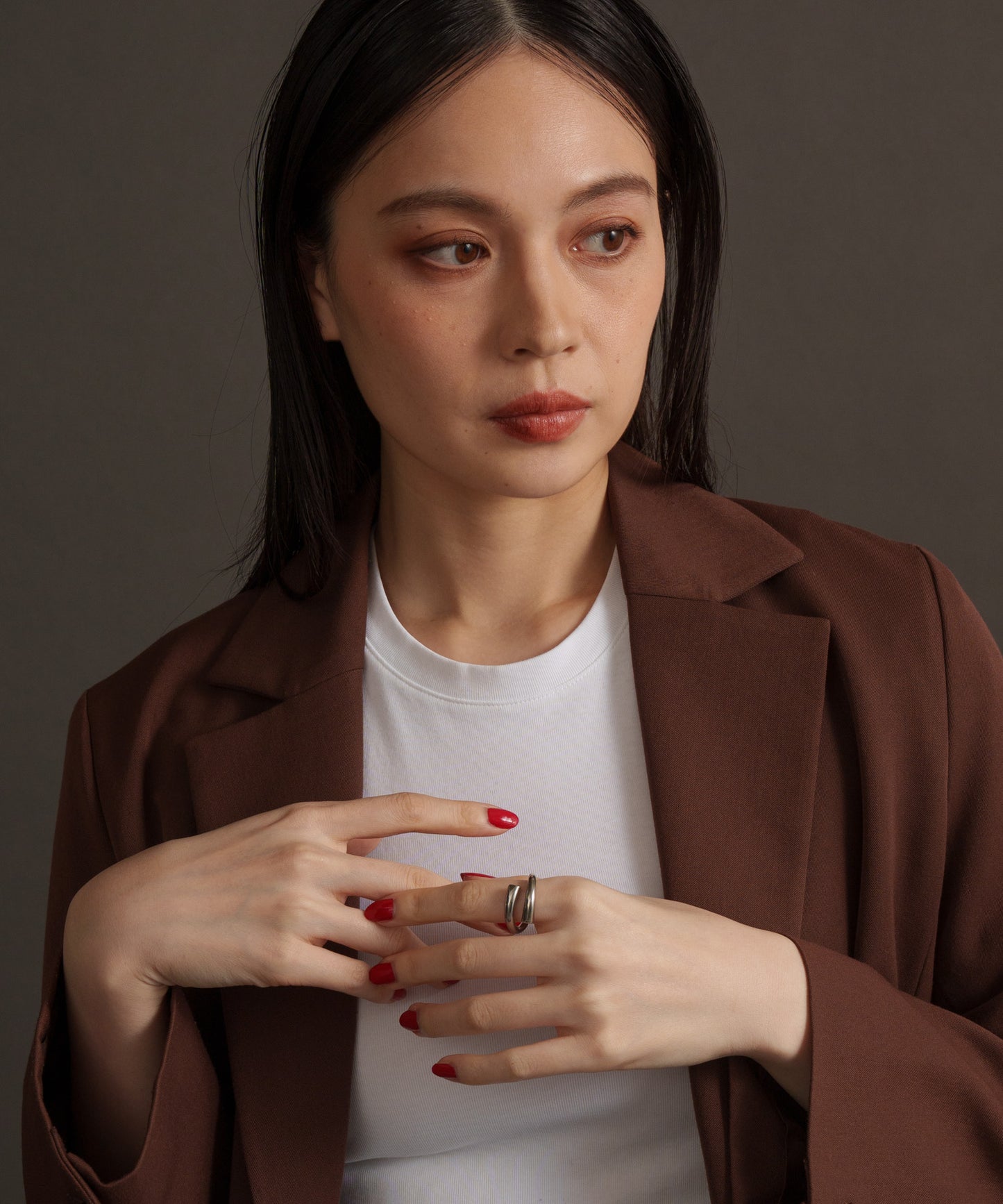 ボリュームトルネードリング【Silver】