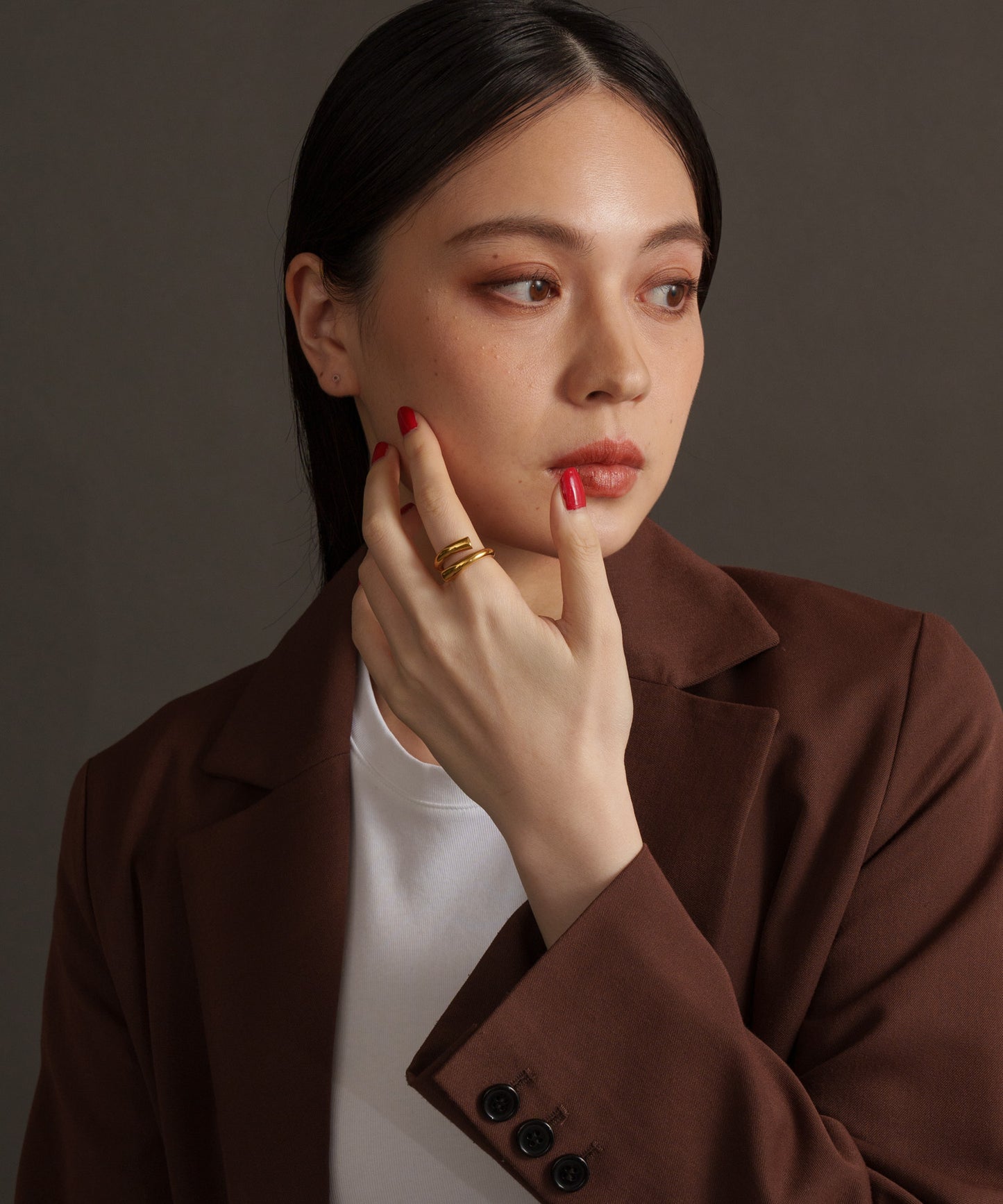 ボリュームトルネードリング【Gold】