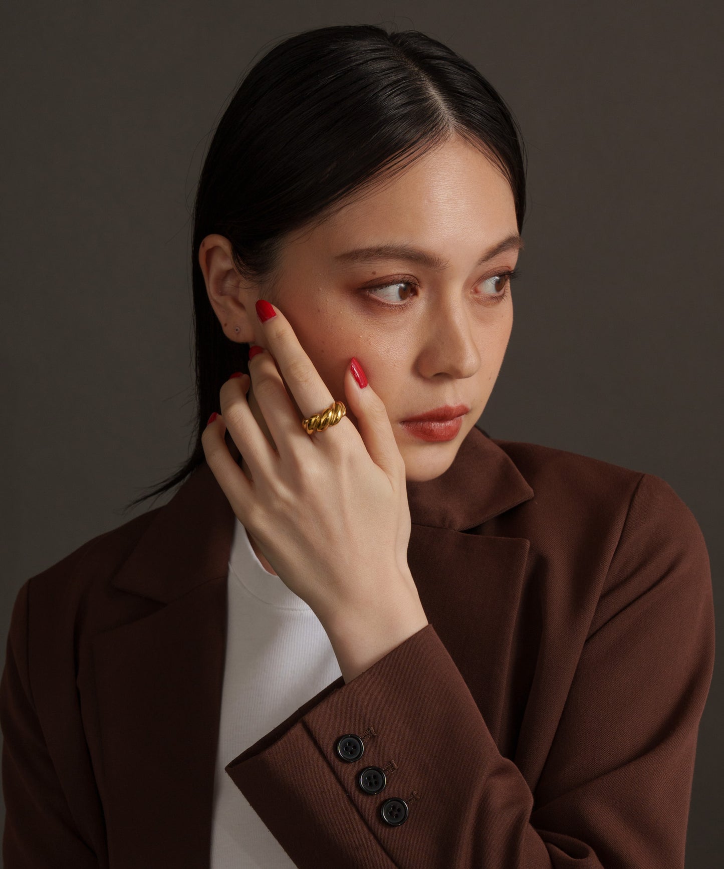 ロープモチーフリング【Gold】