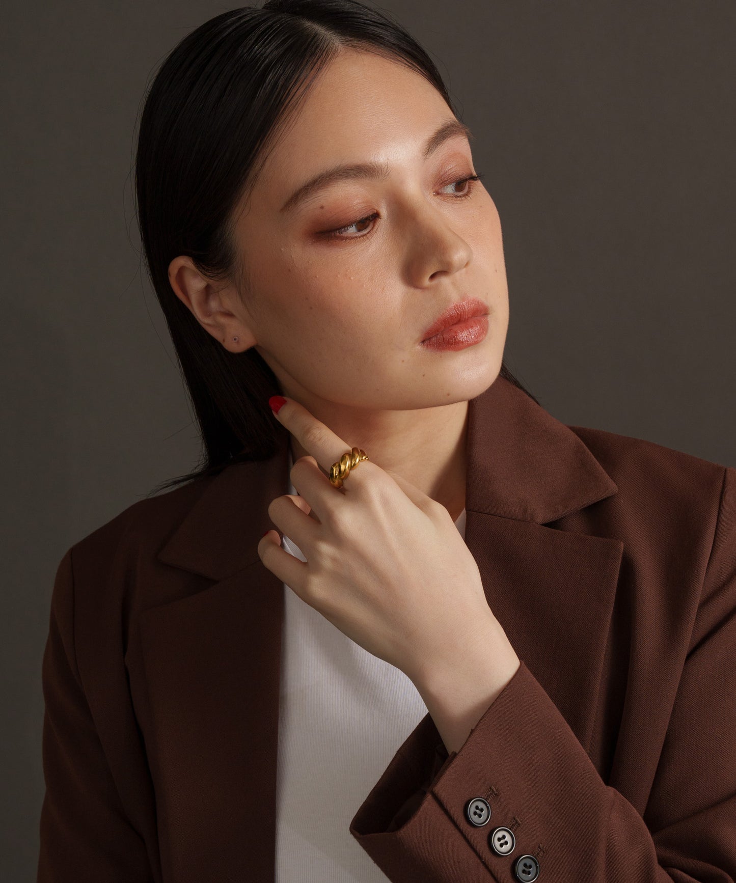 ロープモチーフリング【Gold】